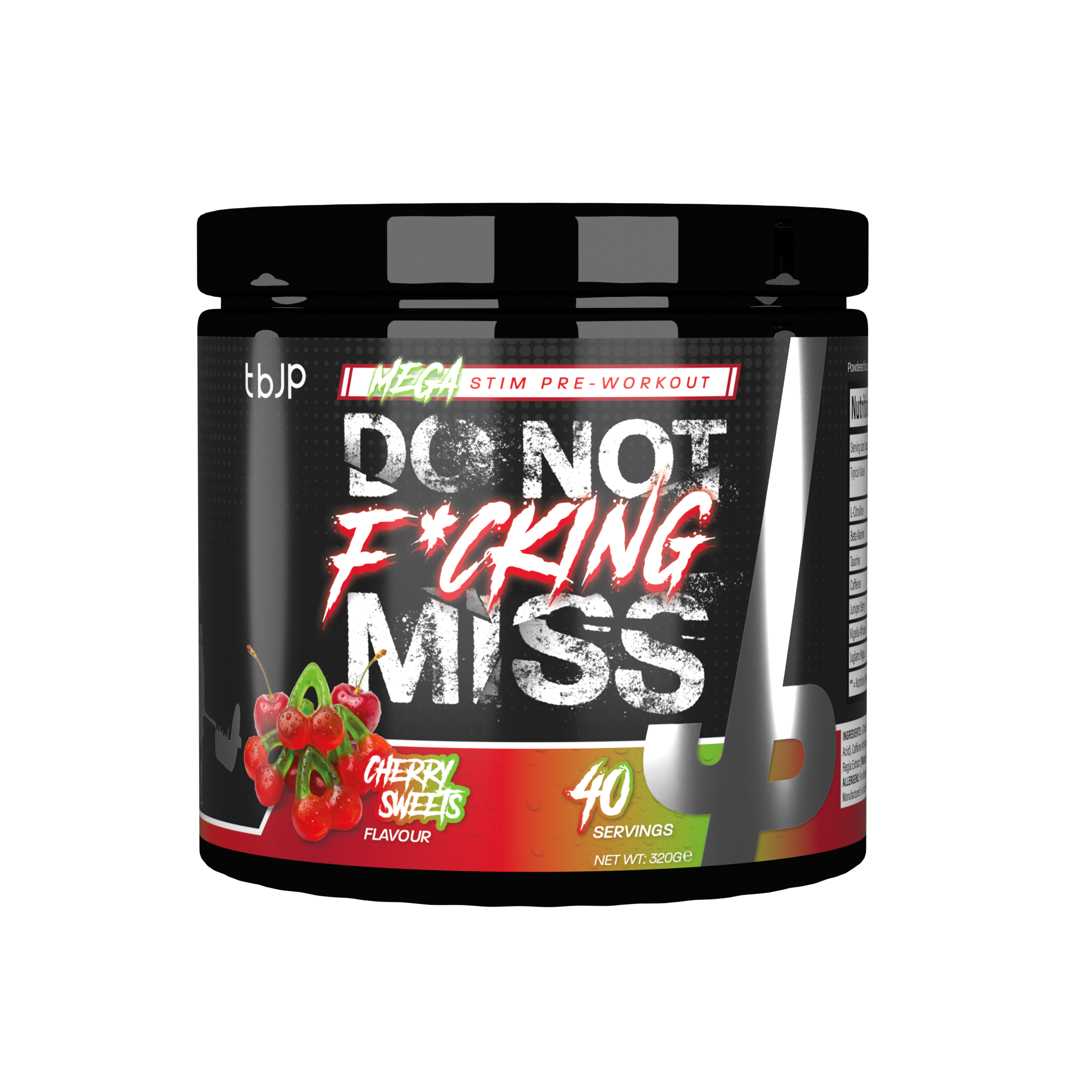 DNFM! High Stim Pre Workout