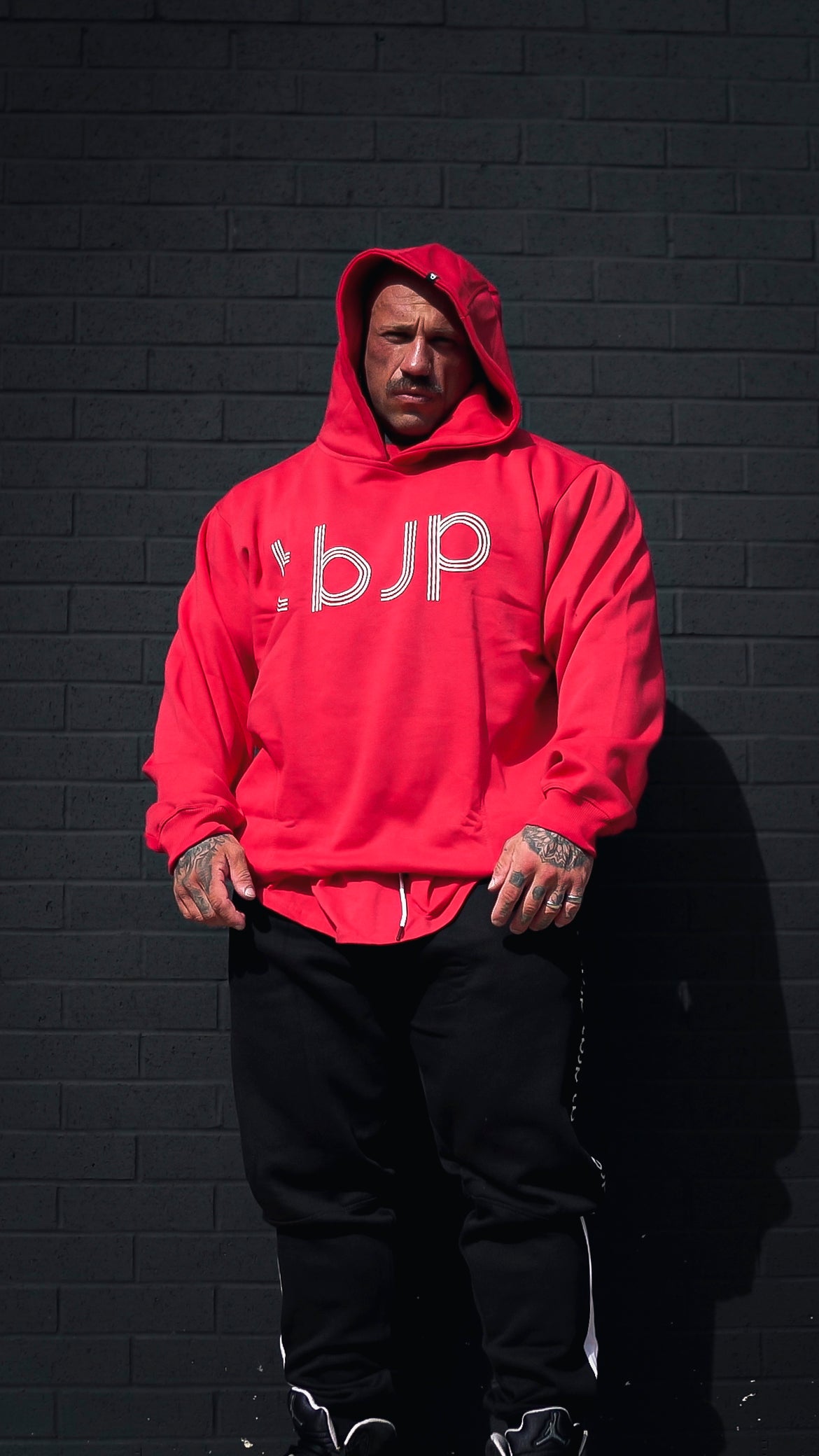 DNFM Hoodie in Red