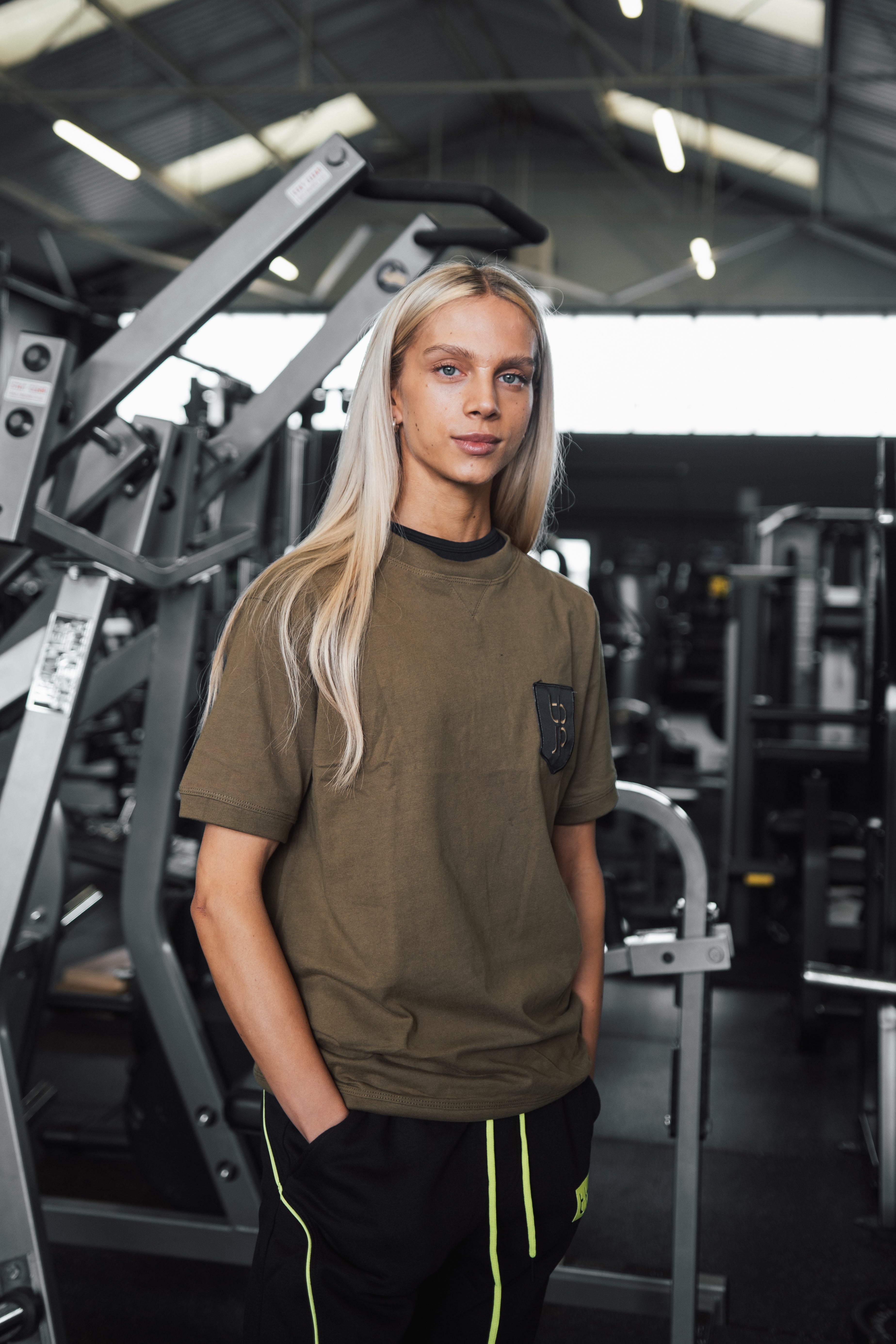 The Shield Tshirt in Olive