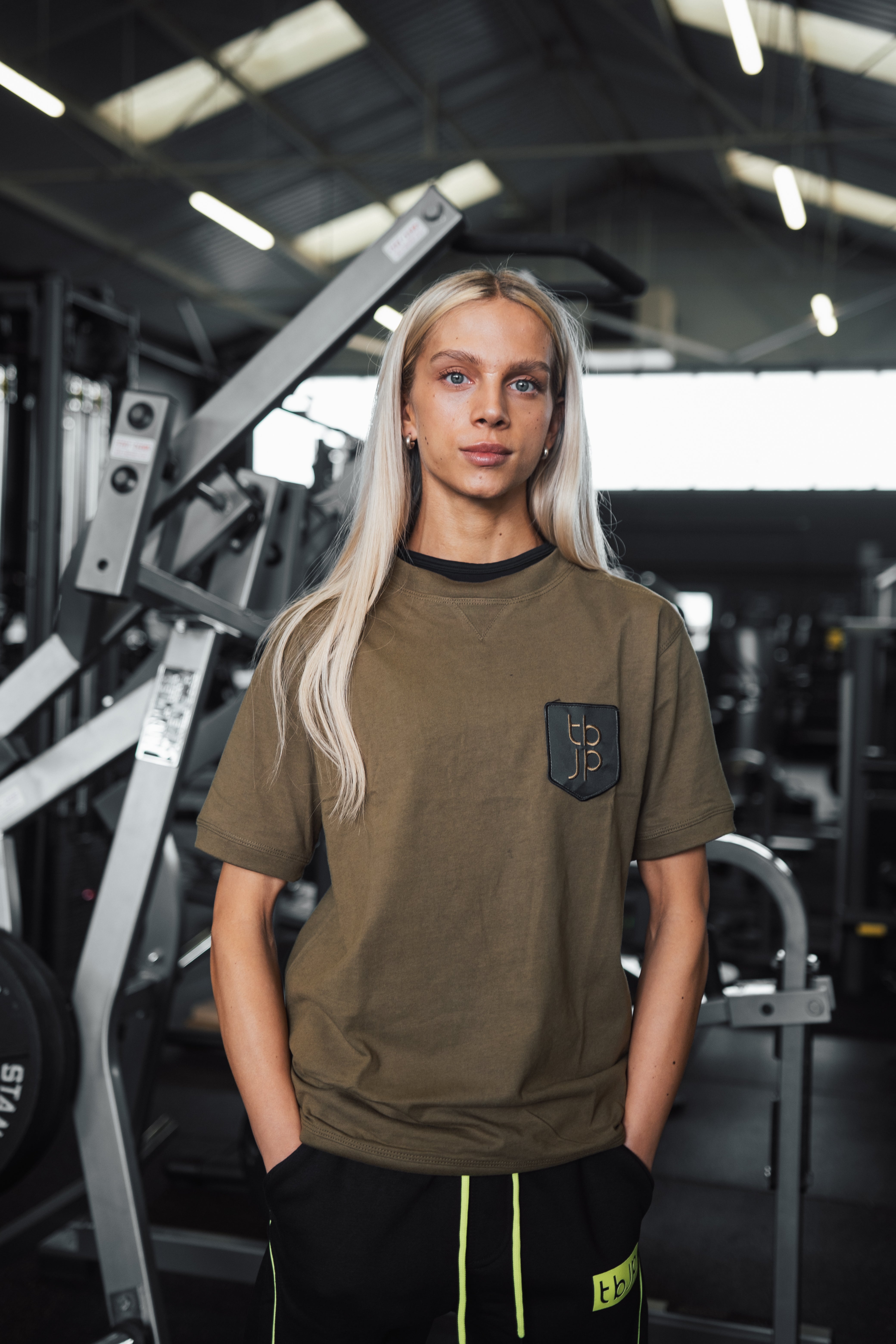 The Shield Tshirt in Olive