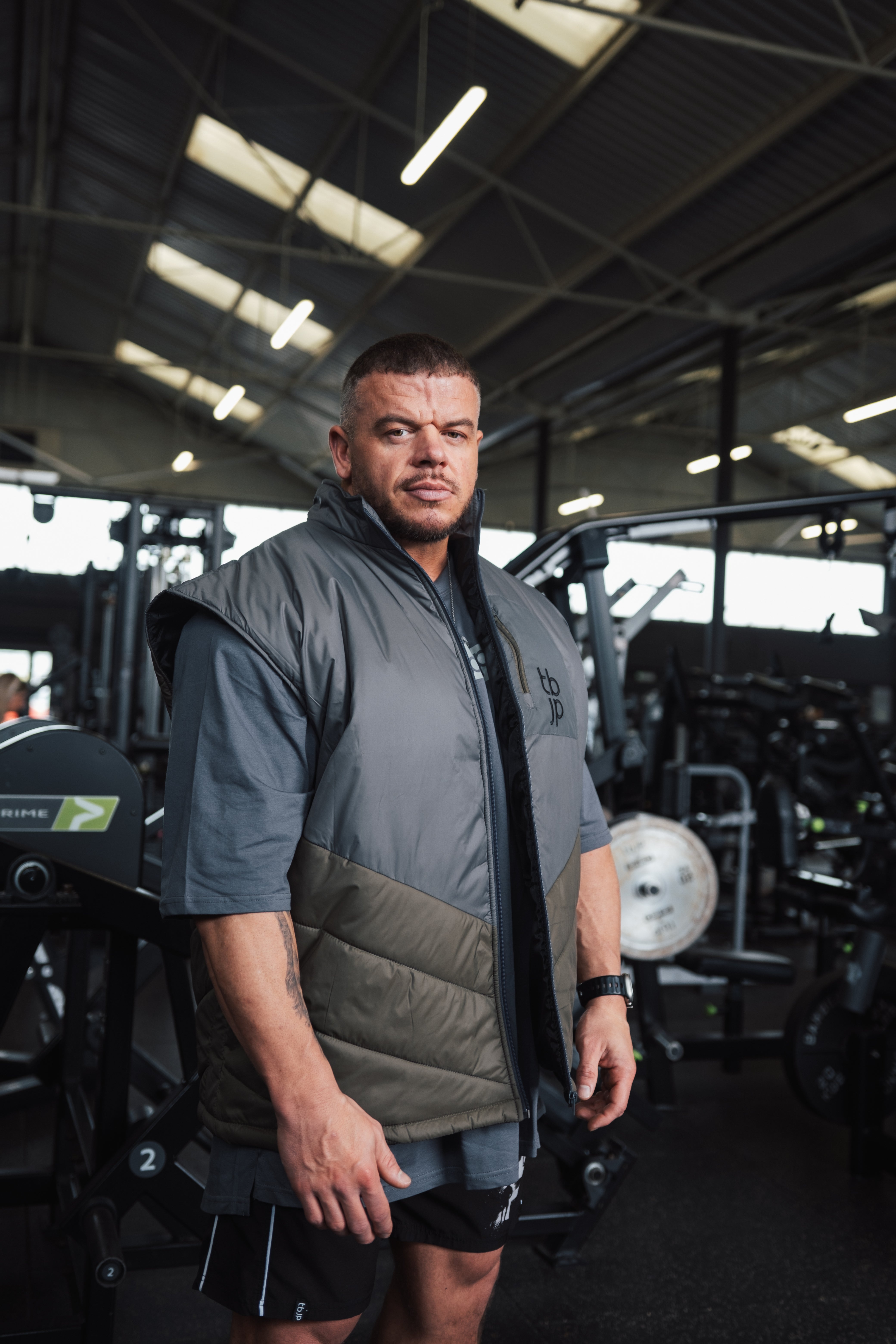 tbJP Insulated Gilet in Olive