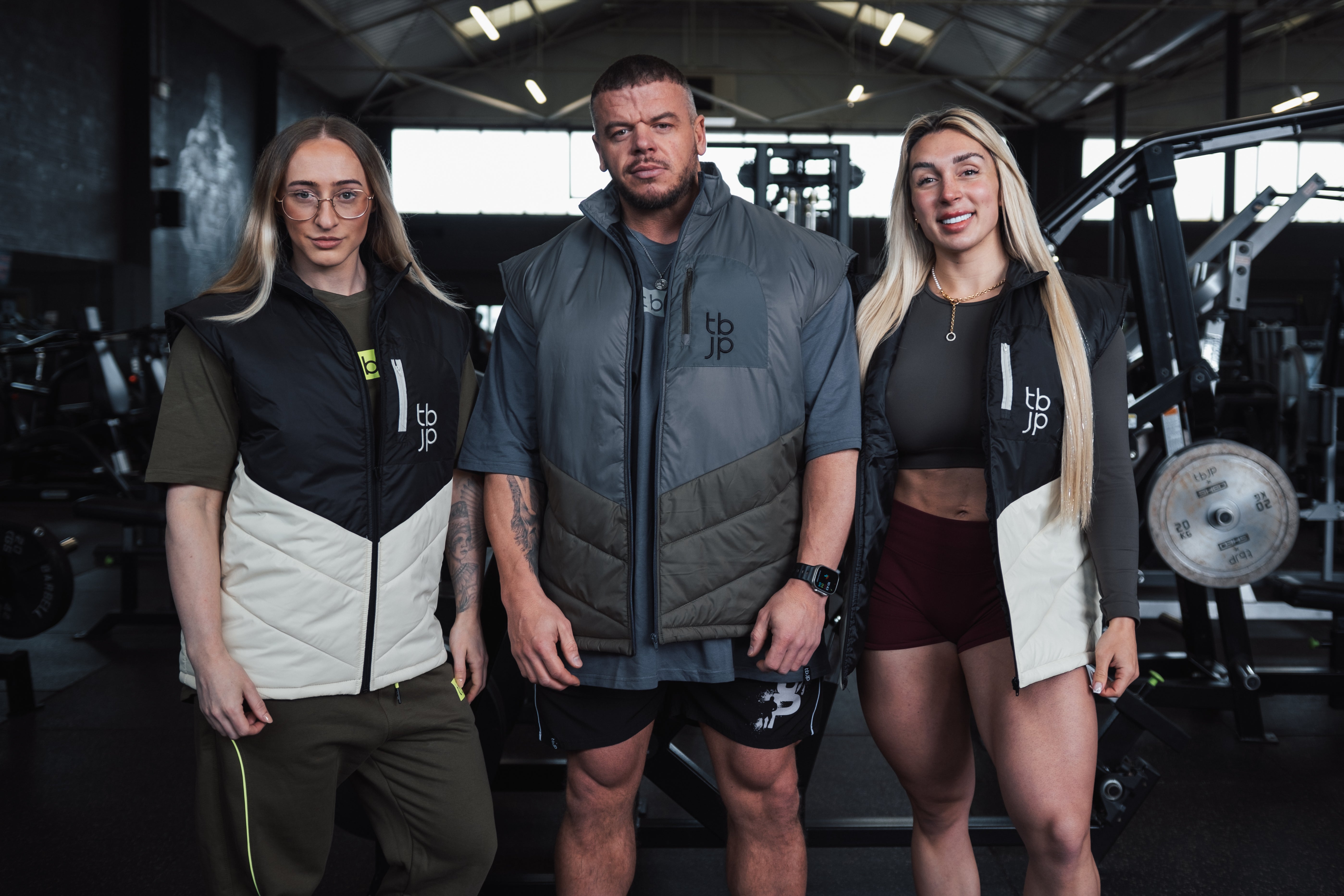 tbJP Insulated Gilet in White female
