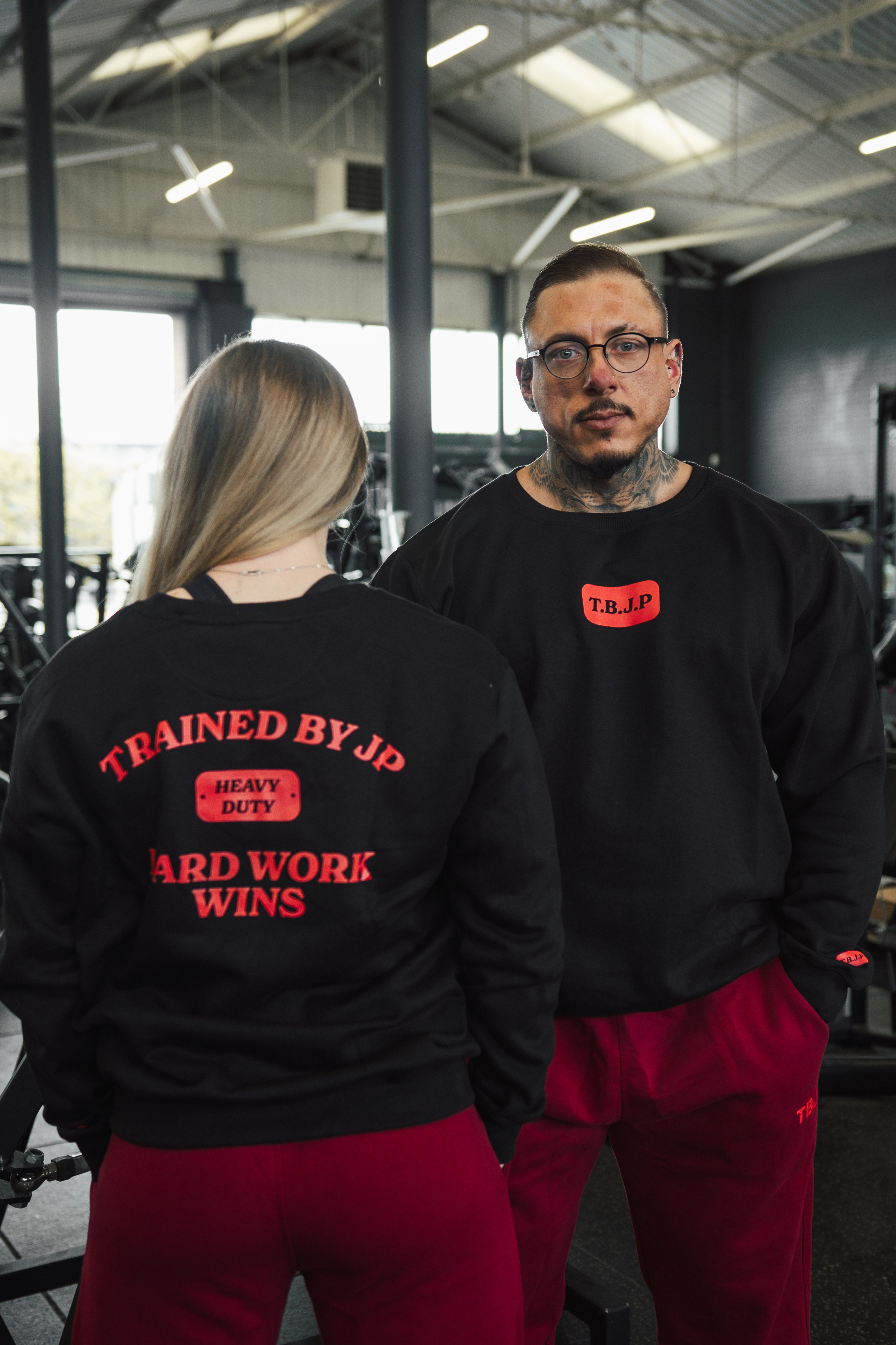 Hard Work Wins Sweater in Black