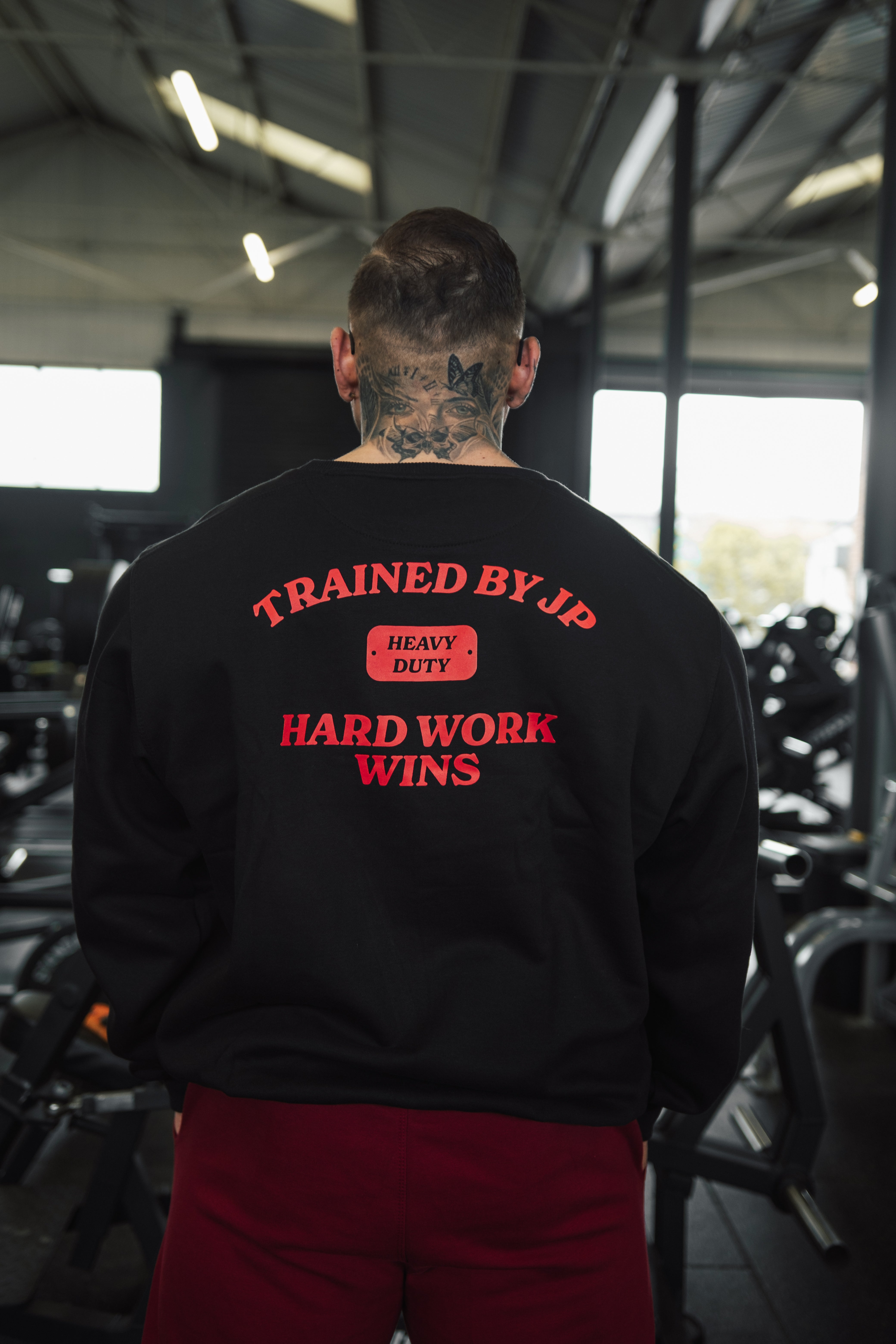 Hard Work Wins Sweater in Black