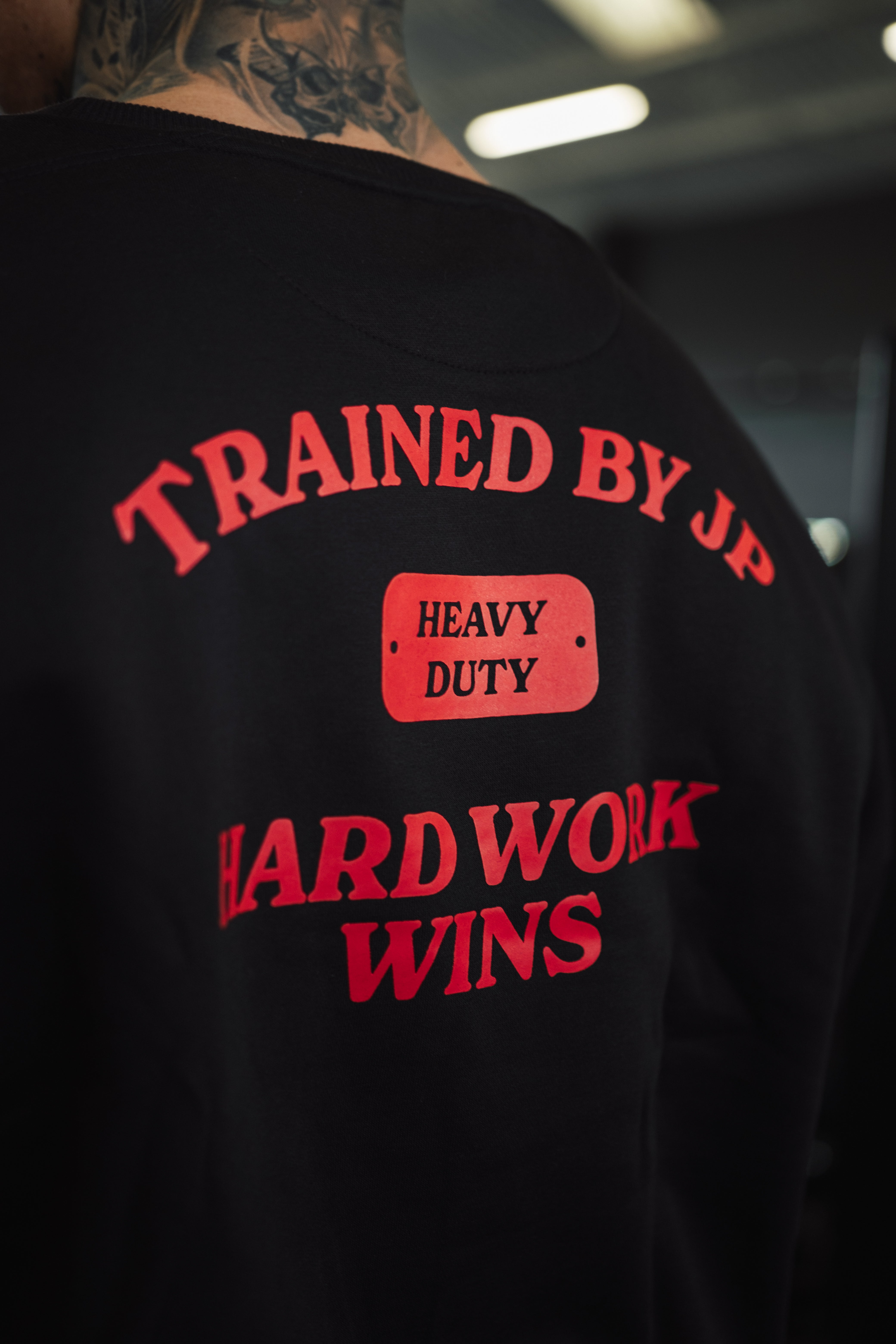 Hard Work Wins Sweater in Black