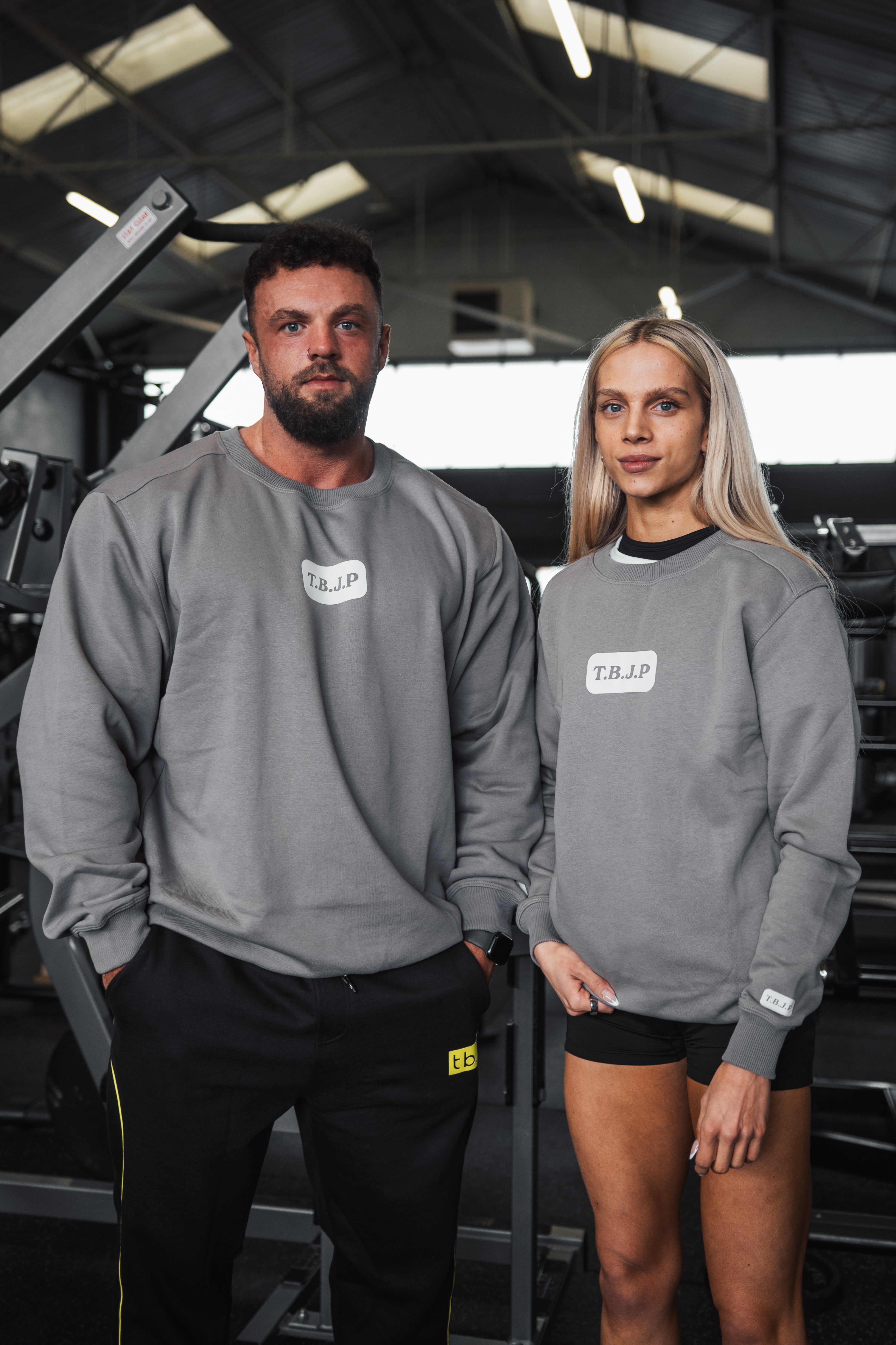 Hard Work Wins Sweater in Grey