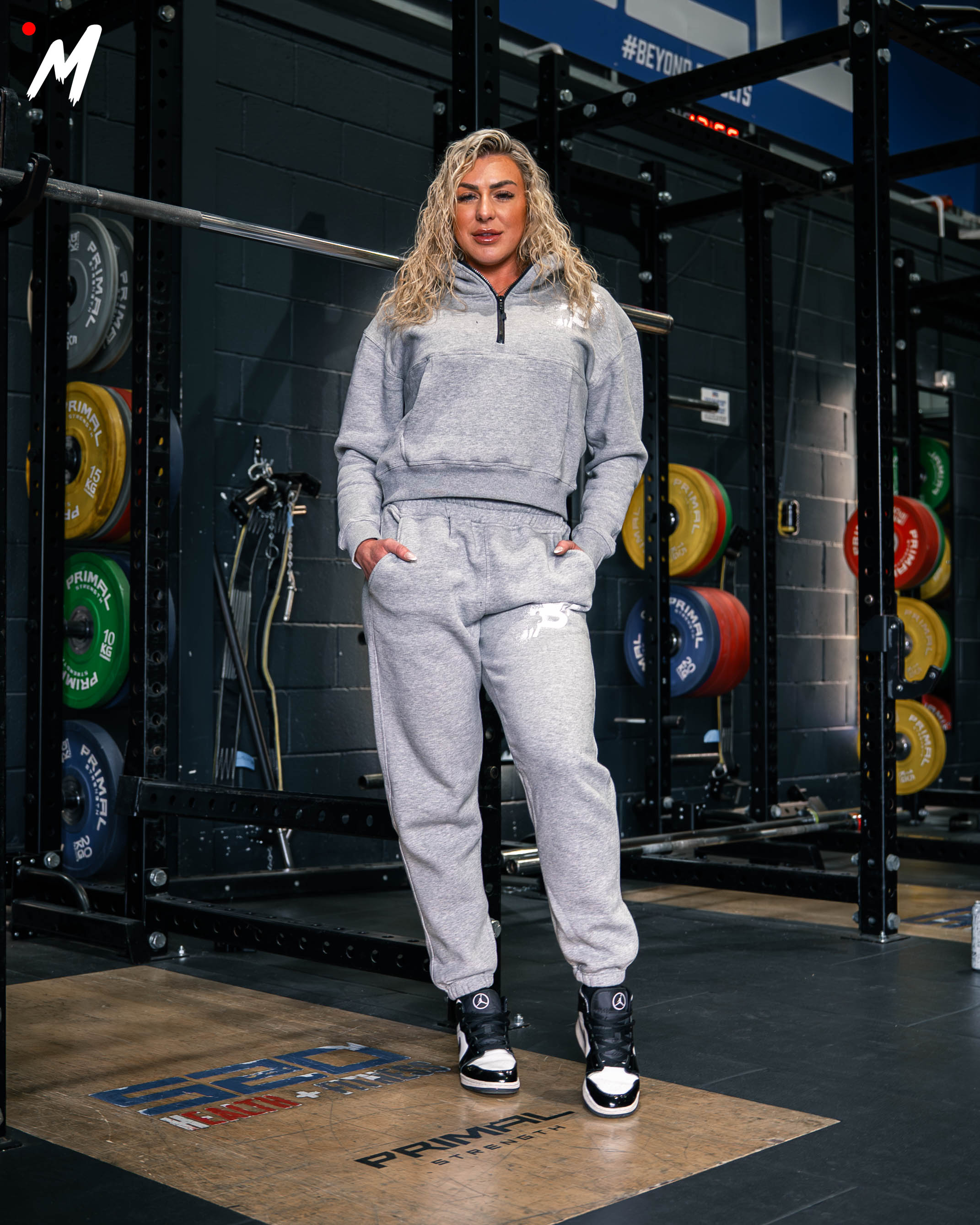 Ladies Joggers in Grey