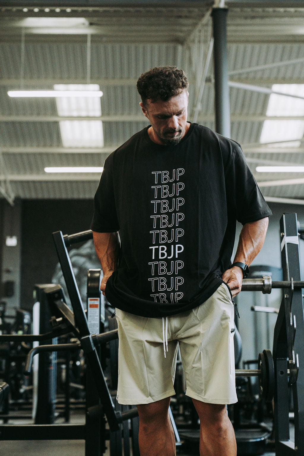 tbJP Cargo Shorts in Cream