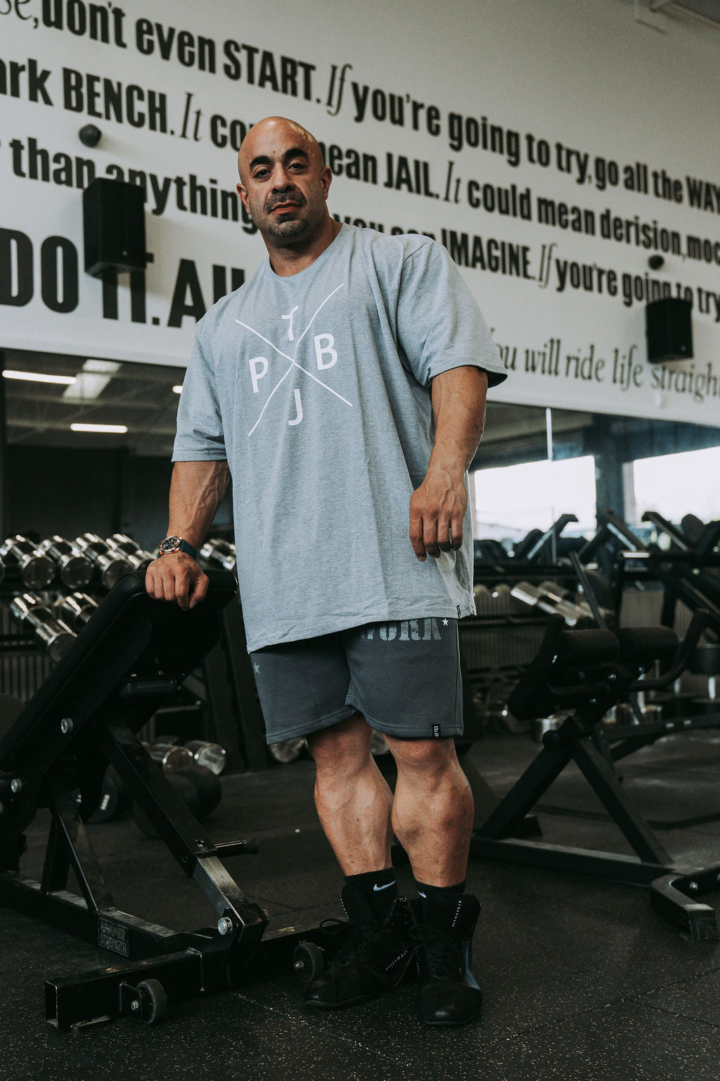 X Graphic Tshirt in Grey