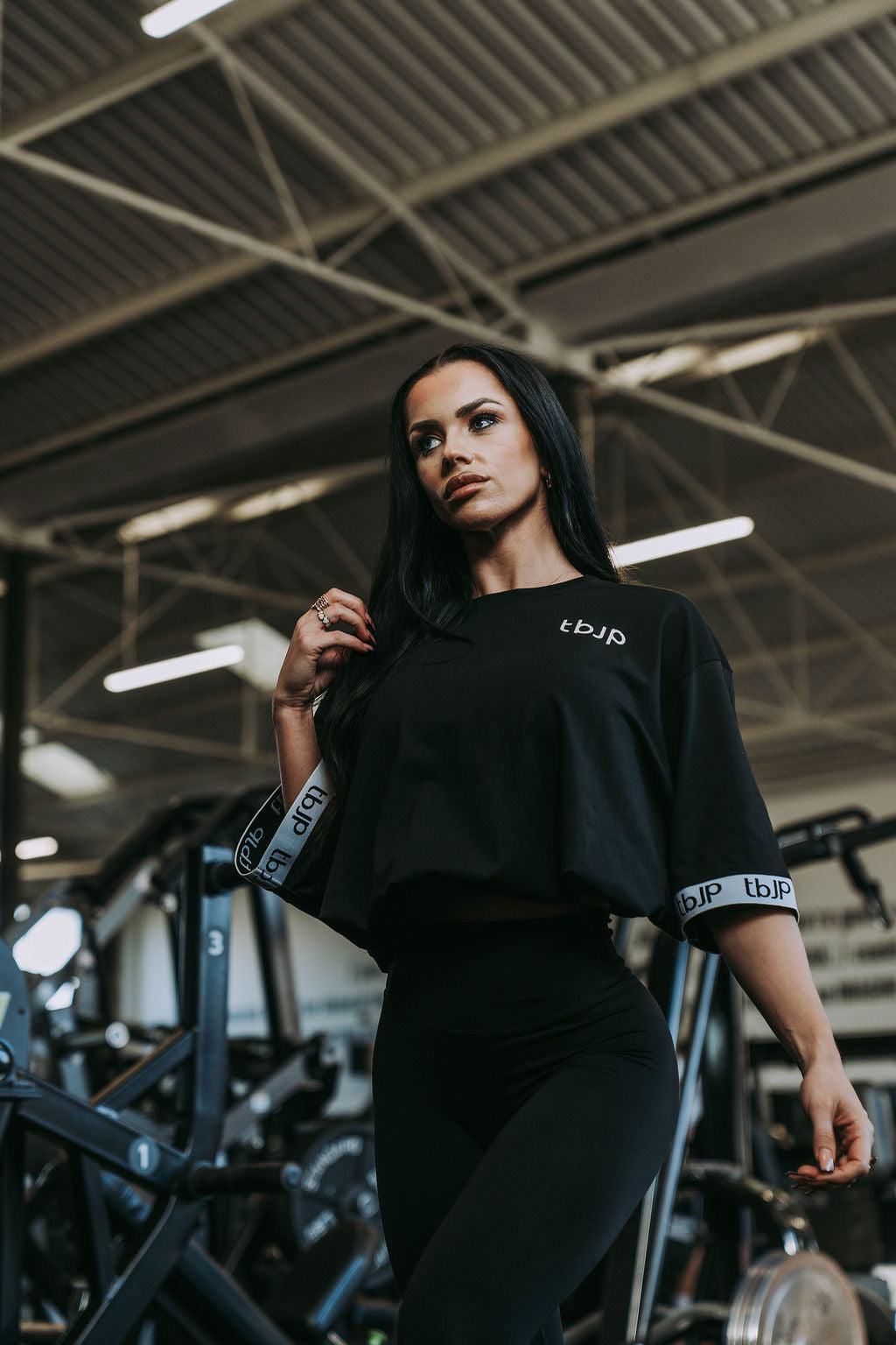 tbJP Tight Cuff Tshirt in Black