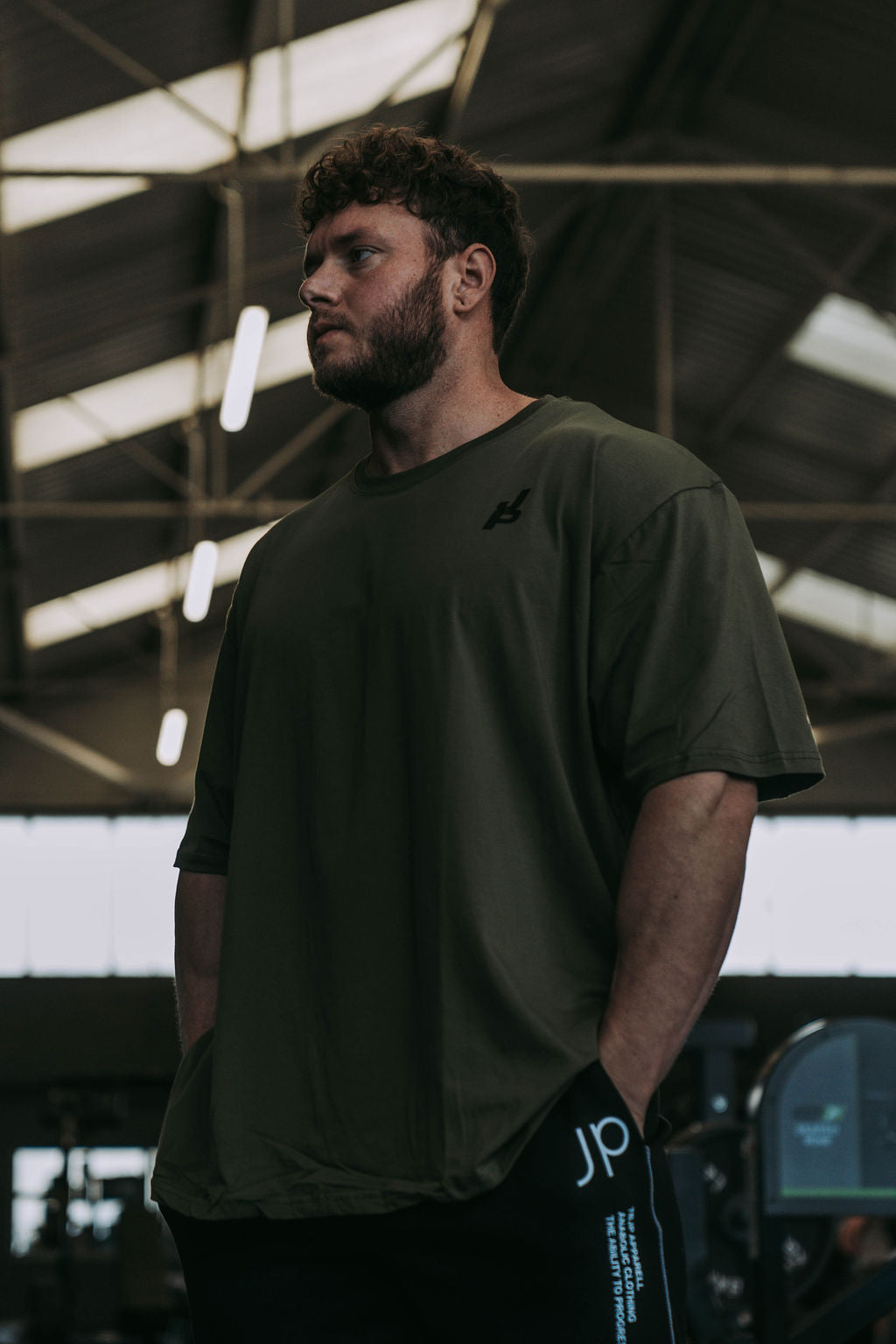 Simple tbJP Khaki Tee