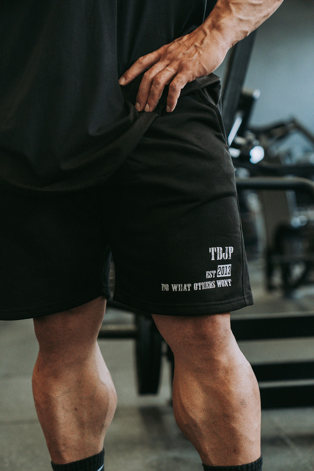 Do What Others Wont Shorts in Black
