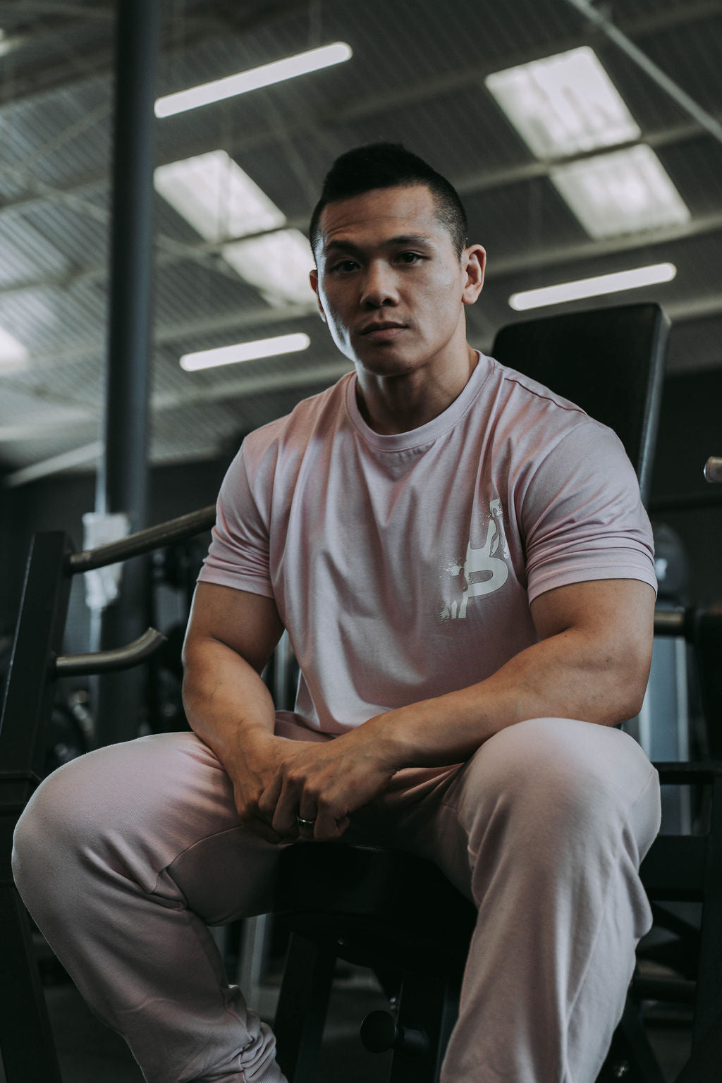 Ombre Tshirt in Pink