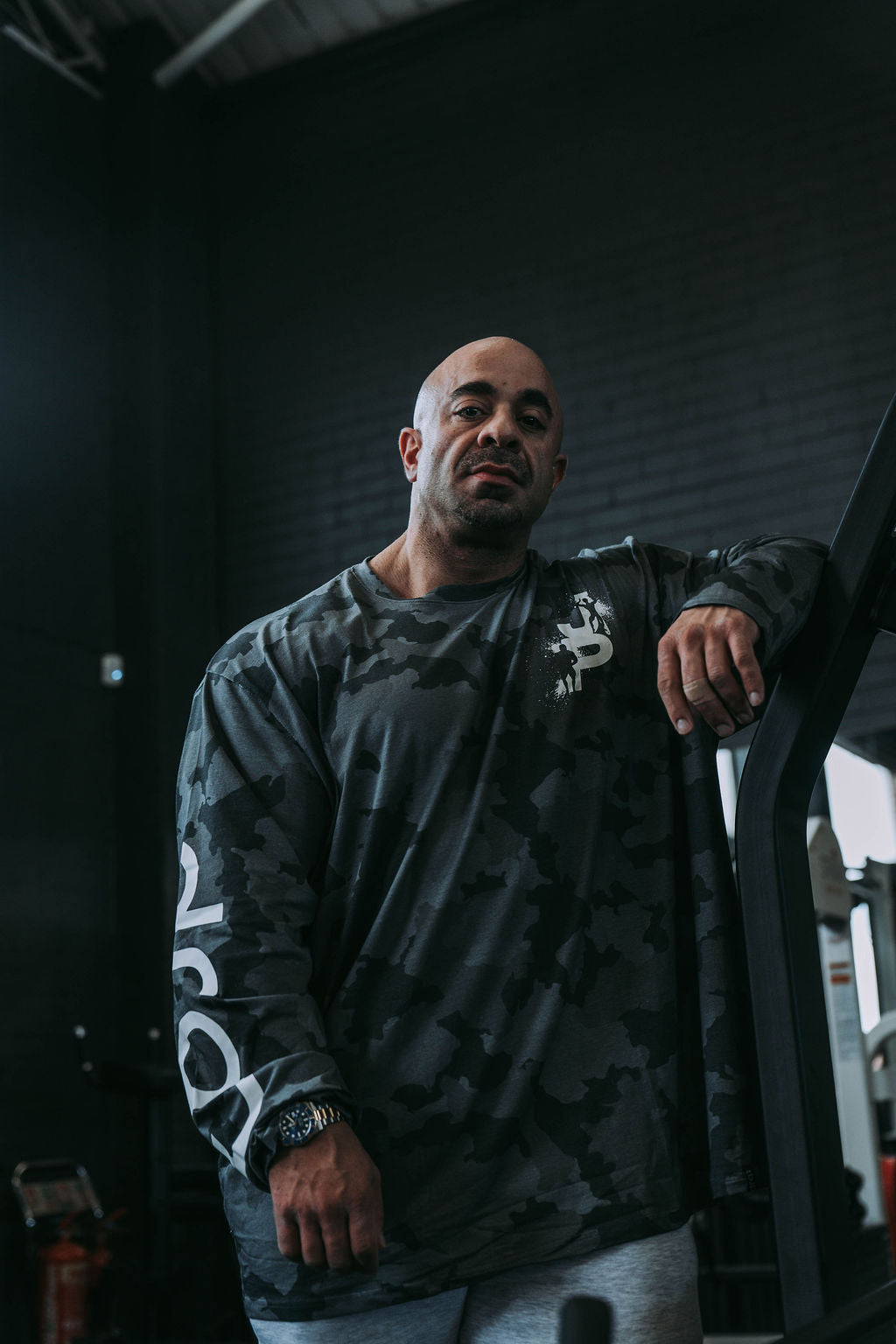 Long Sleeved Camo Top