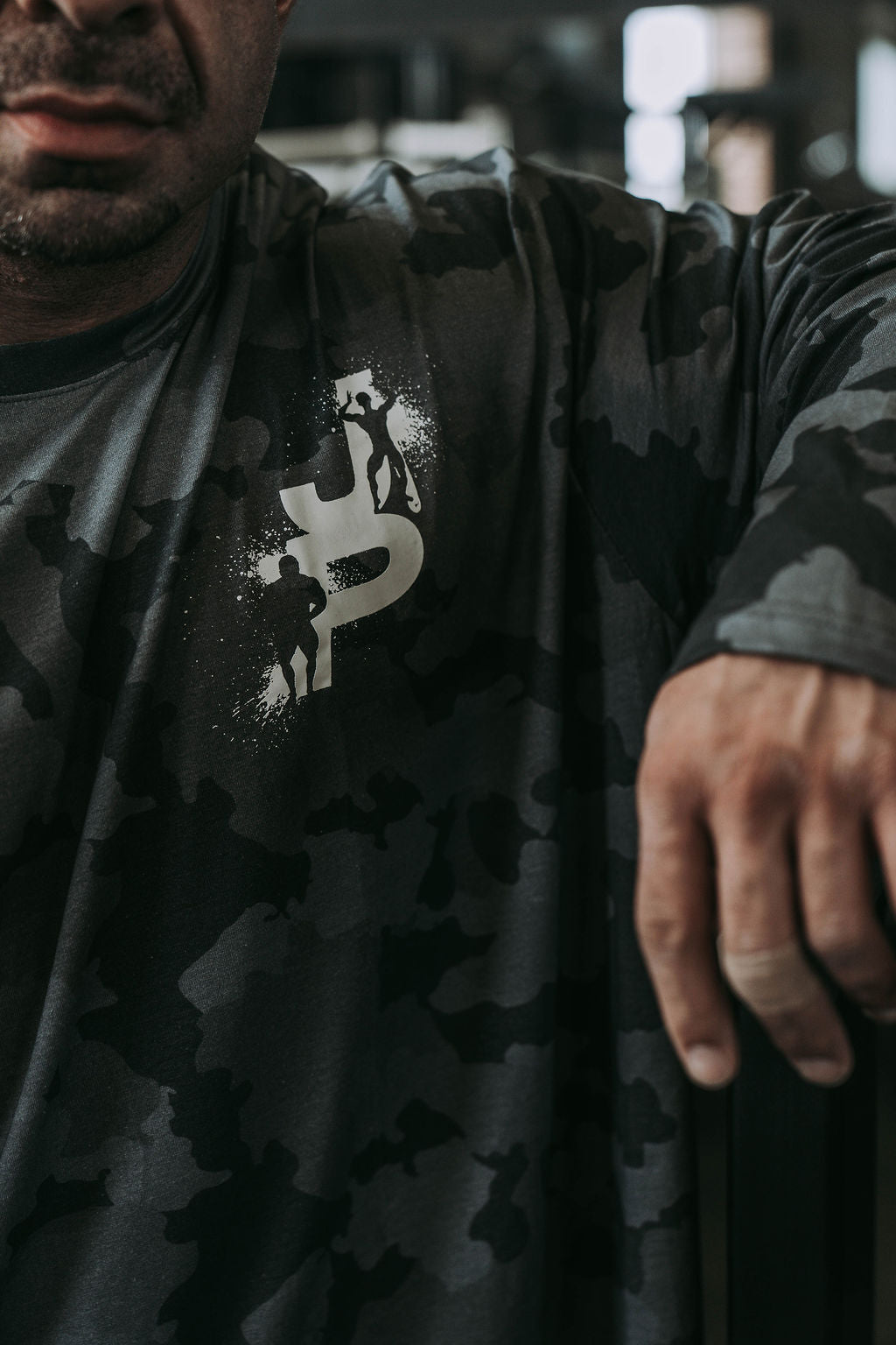 Long Sleeved Camo Top