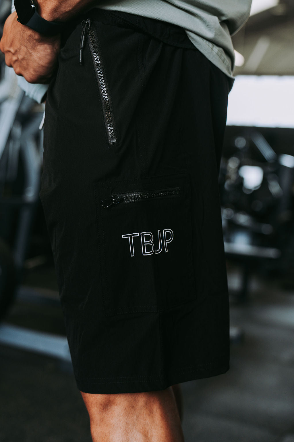 tbJP Cargo Shorts in Black