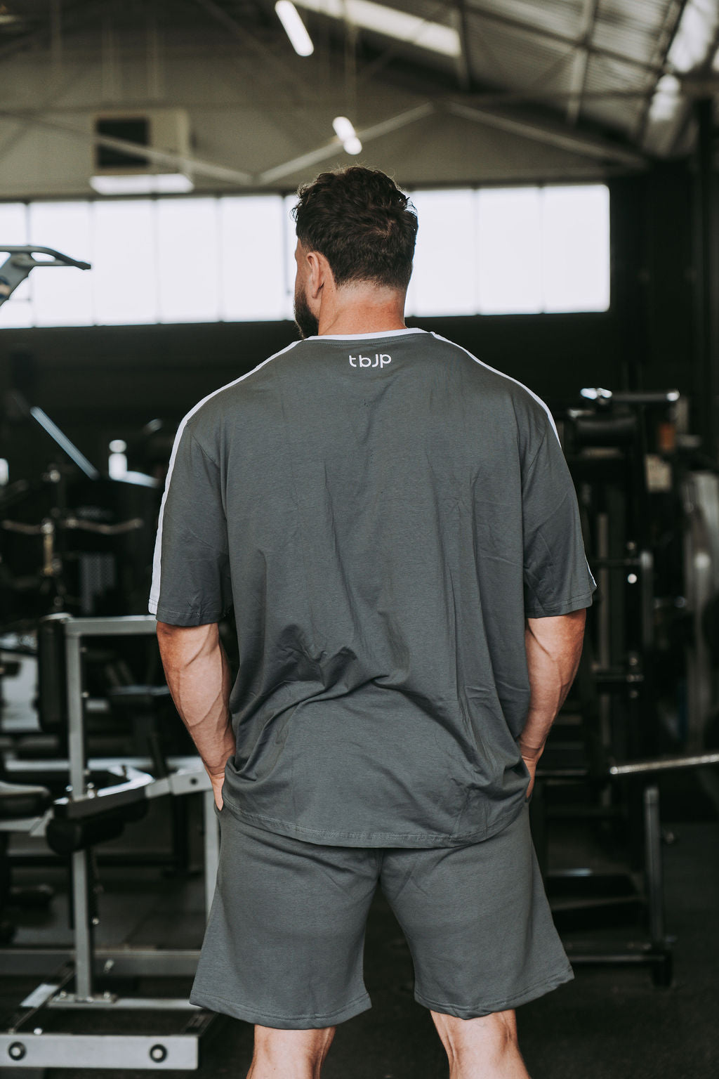 Do The Work Tshirt in Smokey Blue