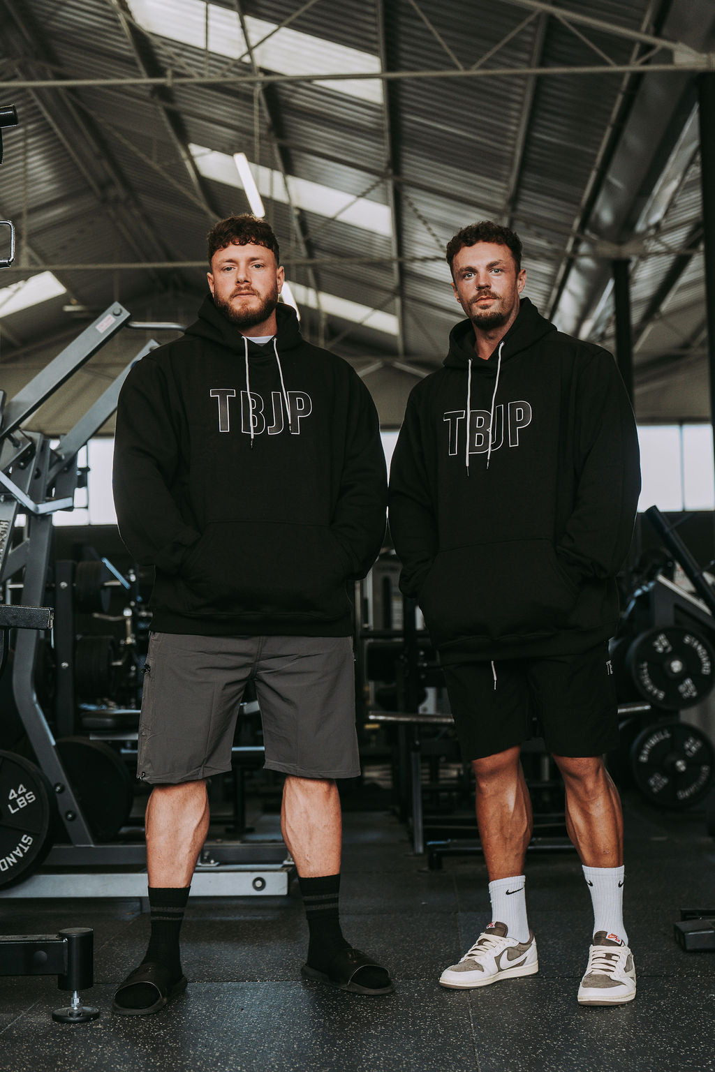 X Graphic Hoodie in Black