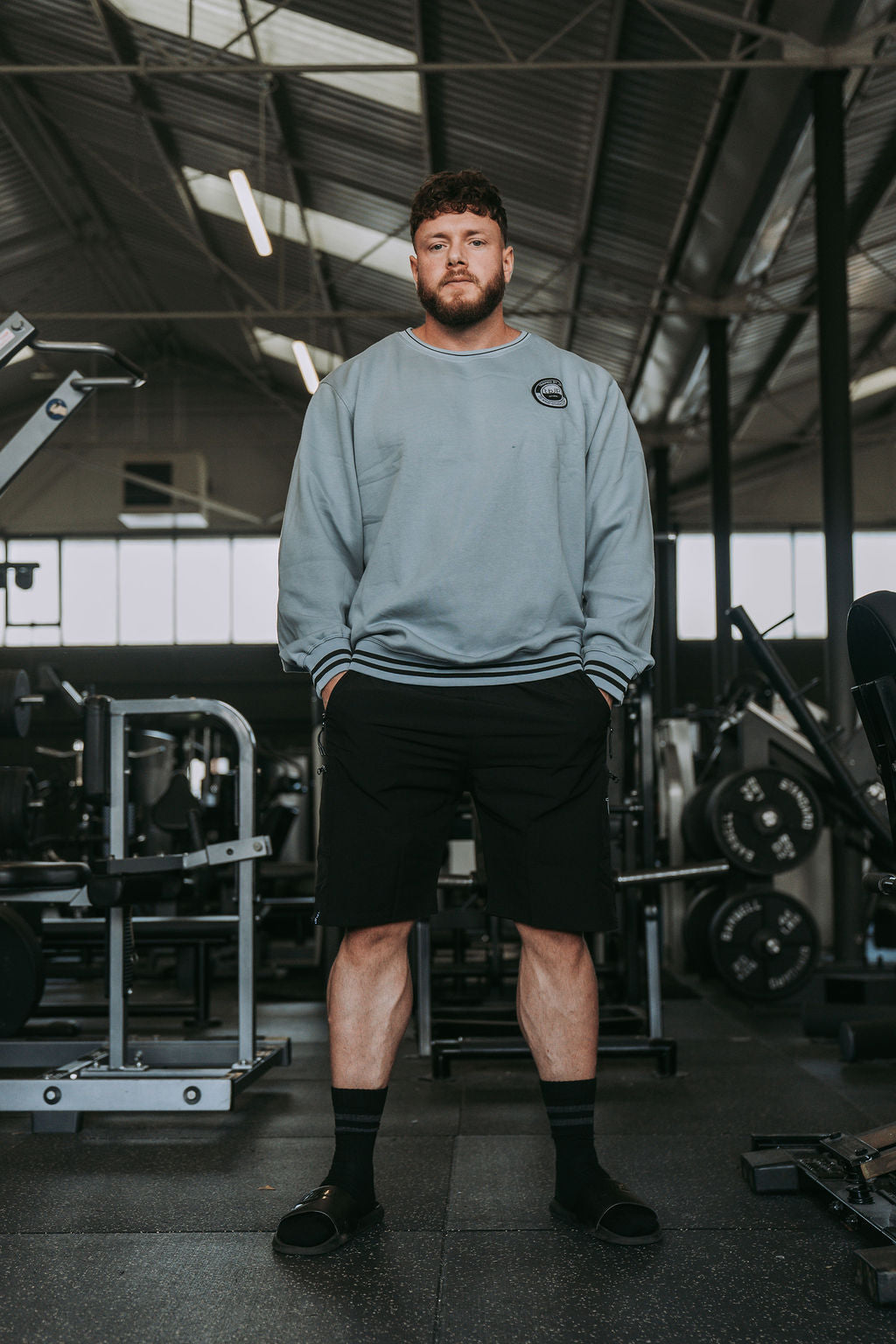 Varsity Sweater in Blue