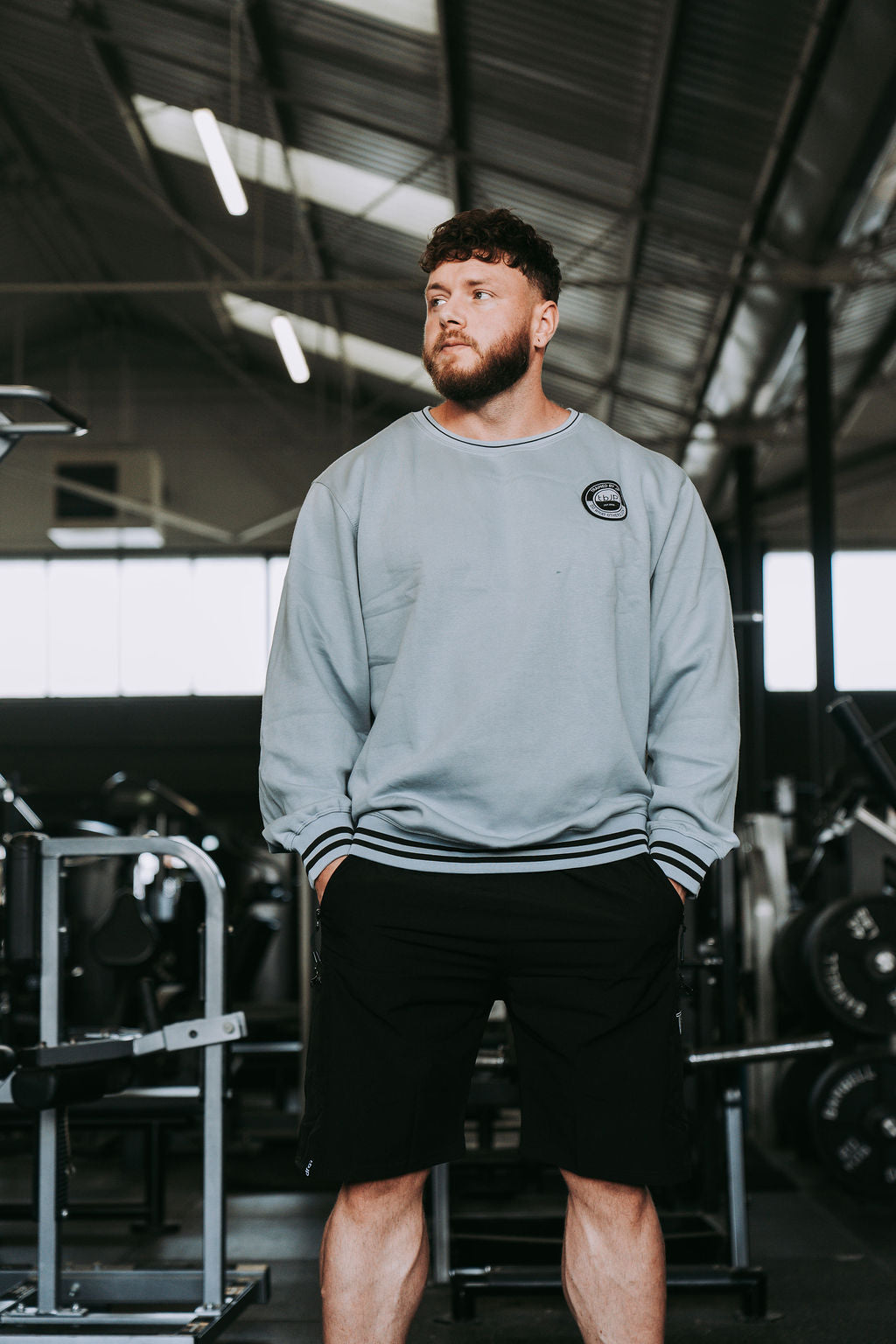 Varsity Sweater in Blue