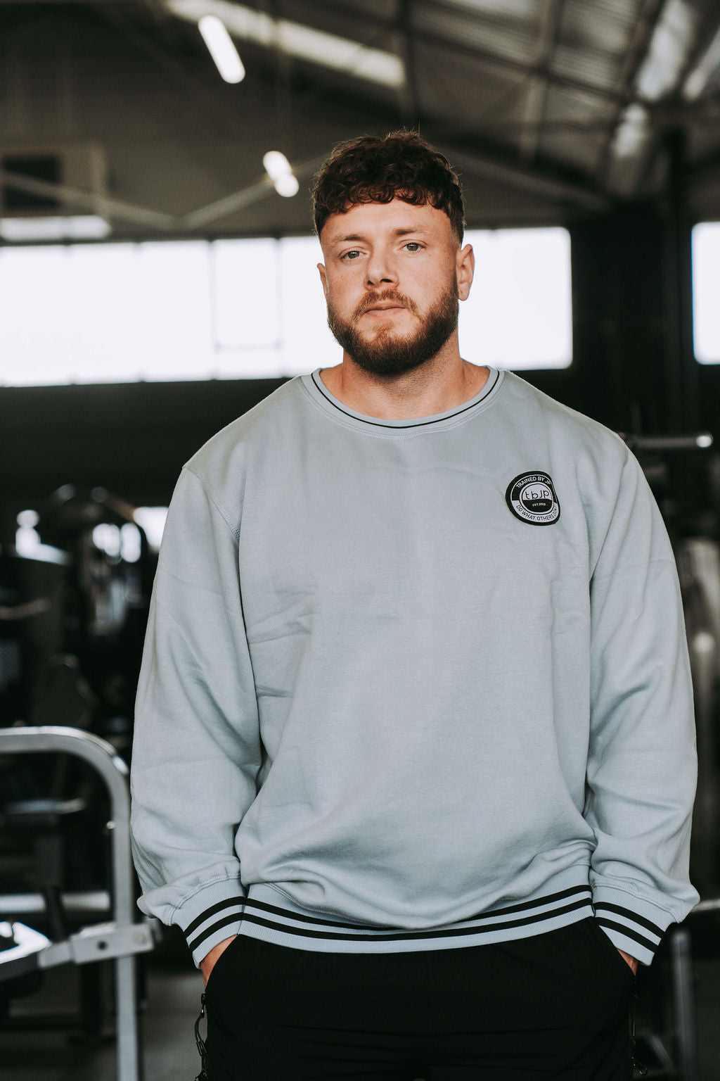 Varsity Sweater in Blue