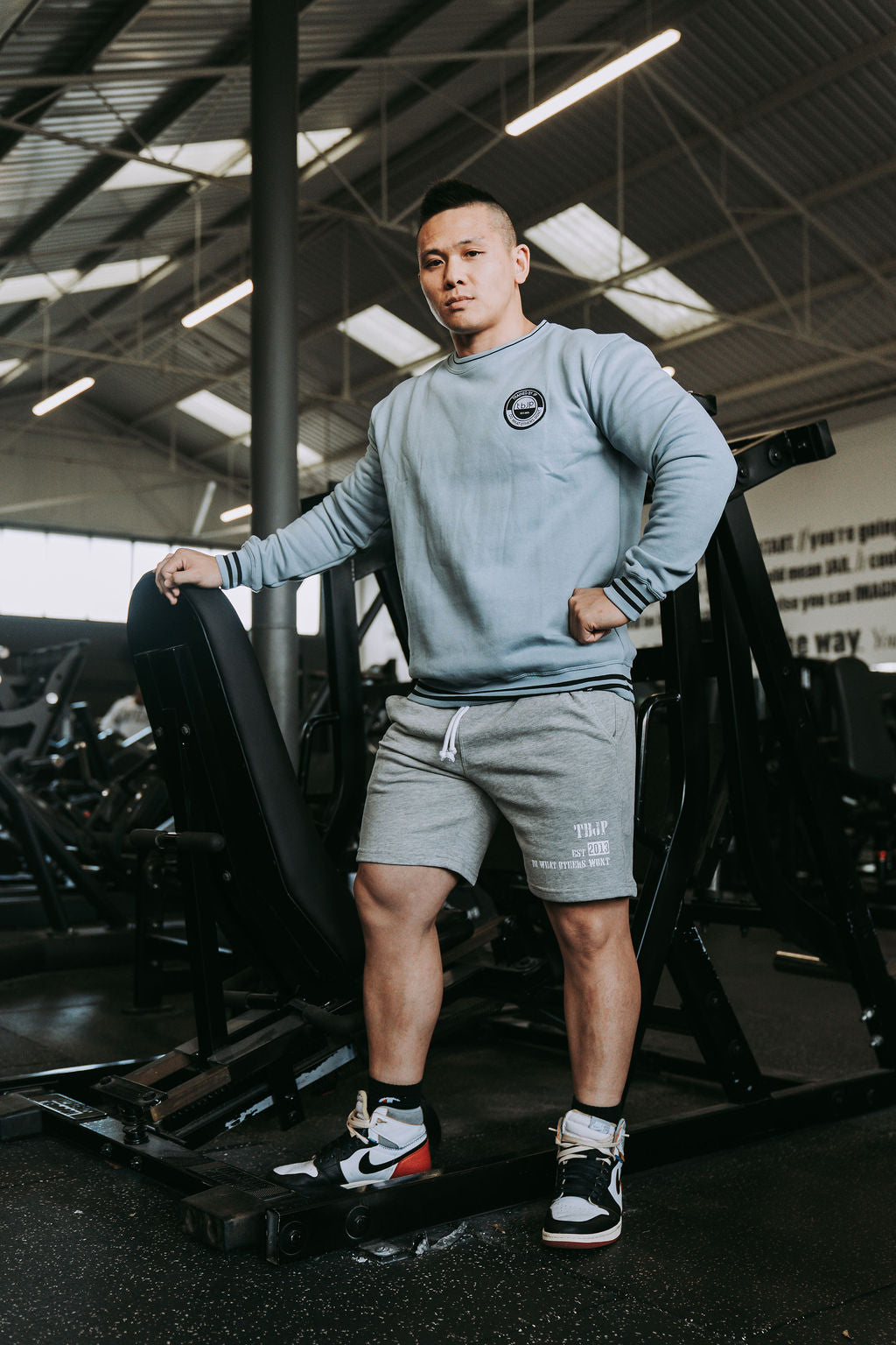 Varsity Sweater in Blue