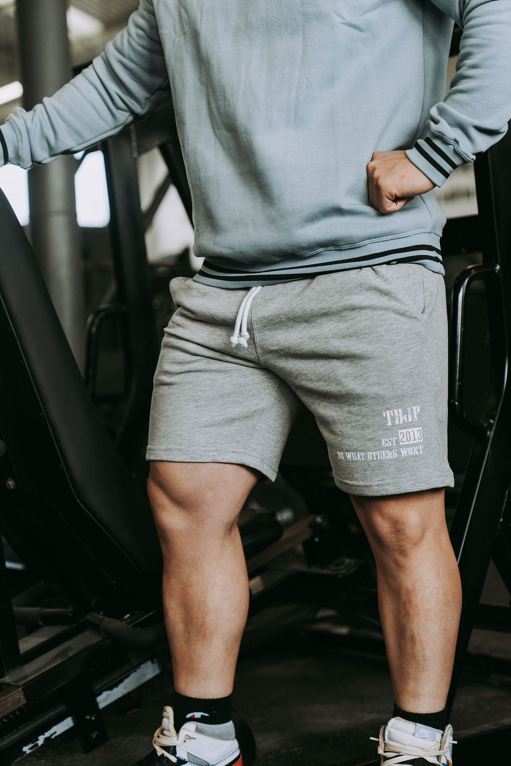 Do What Others Wont Shorts in Grey