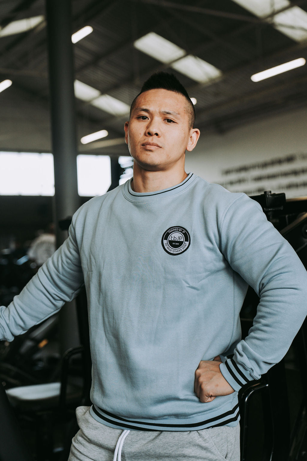 Varsity Sweater in Blue