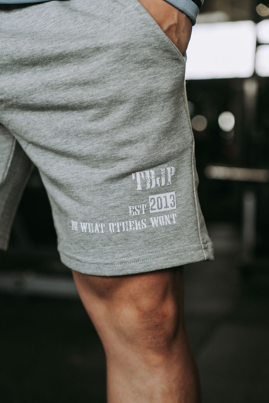 Do What Others Wont Shorts in Grey
