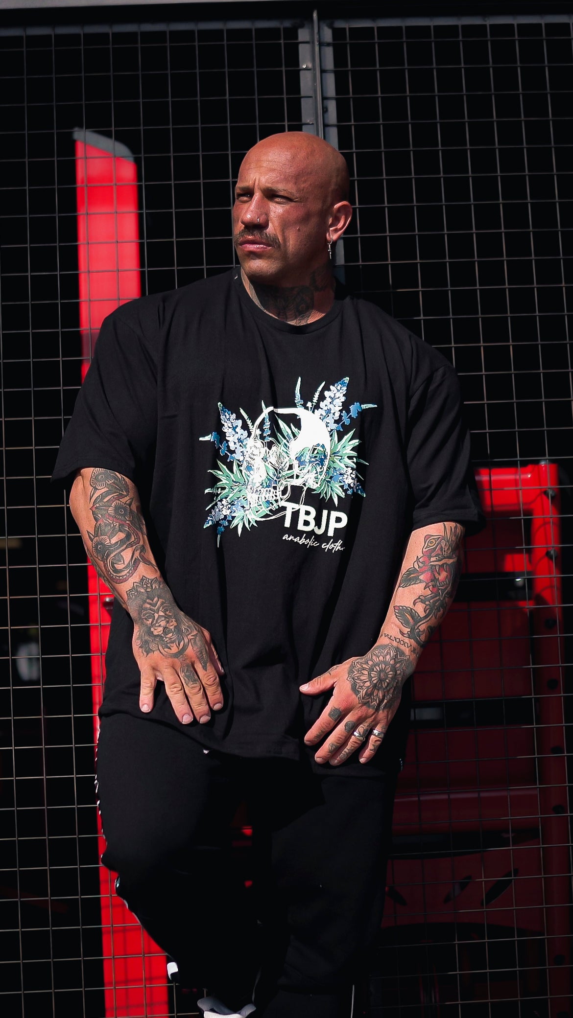 Skull Tshirt in Black