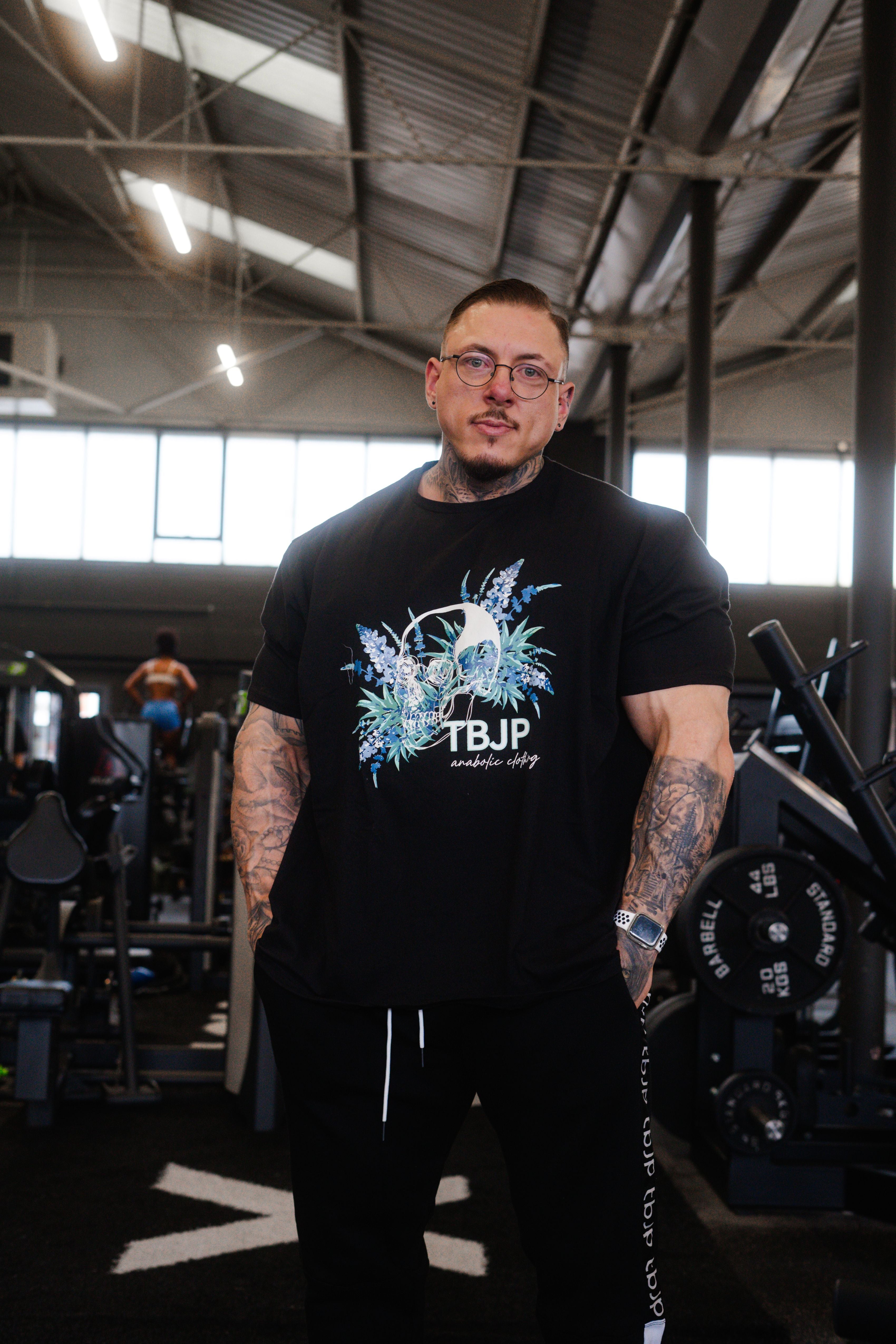 Skull Tshirt in Black