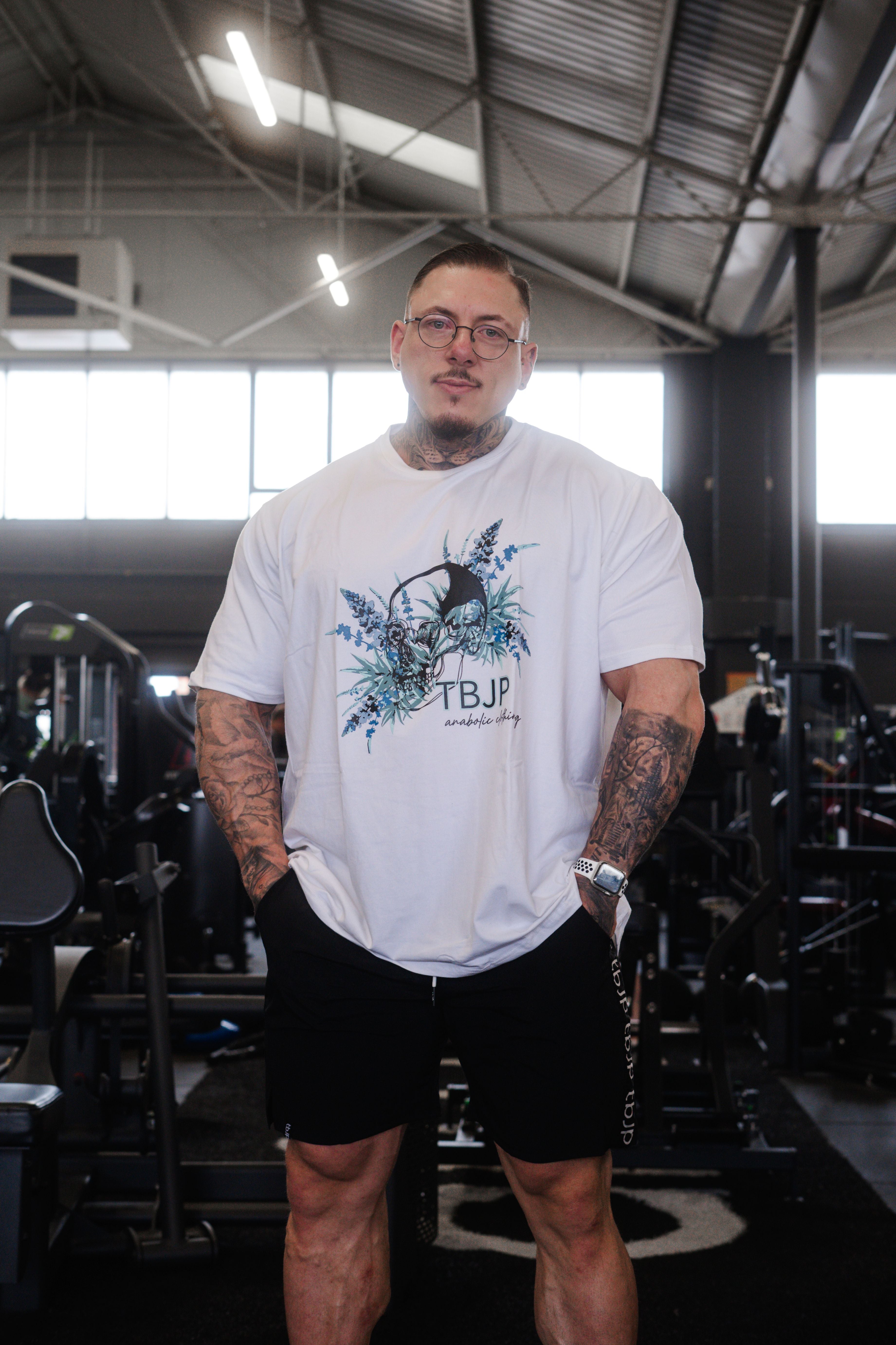 Skull Tshirt in White