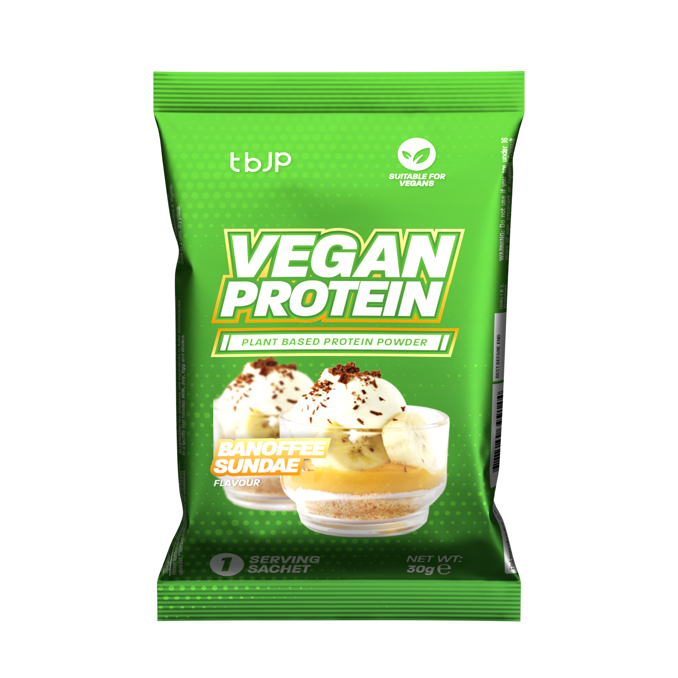 Vegan Protein Travel Sachet - 30g serving