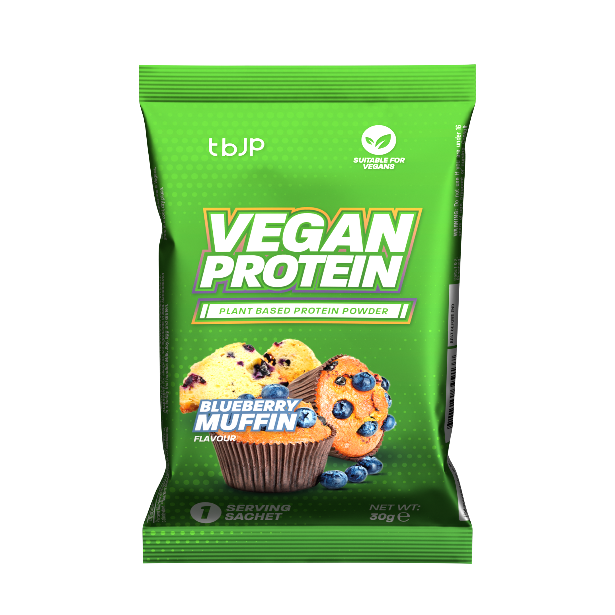 Vegan Protein Travel Sachet - 30g serving