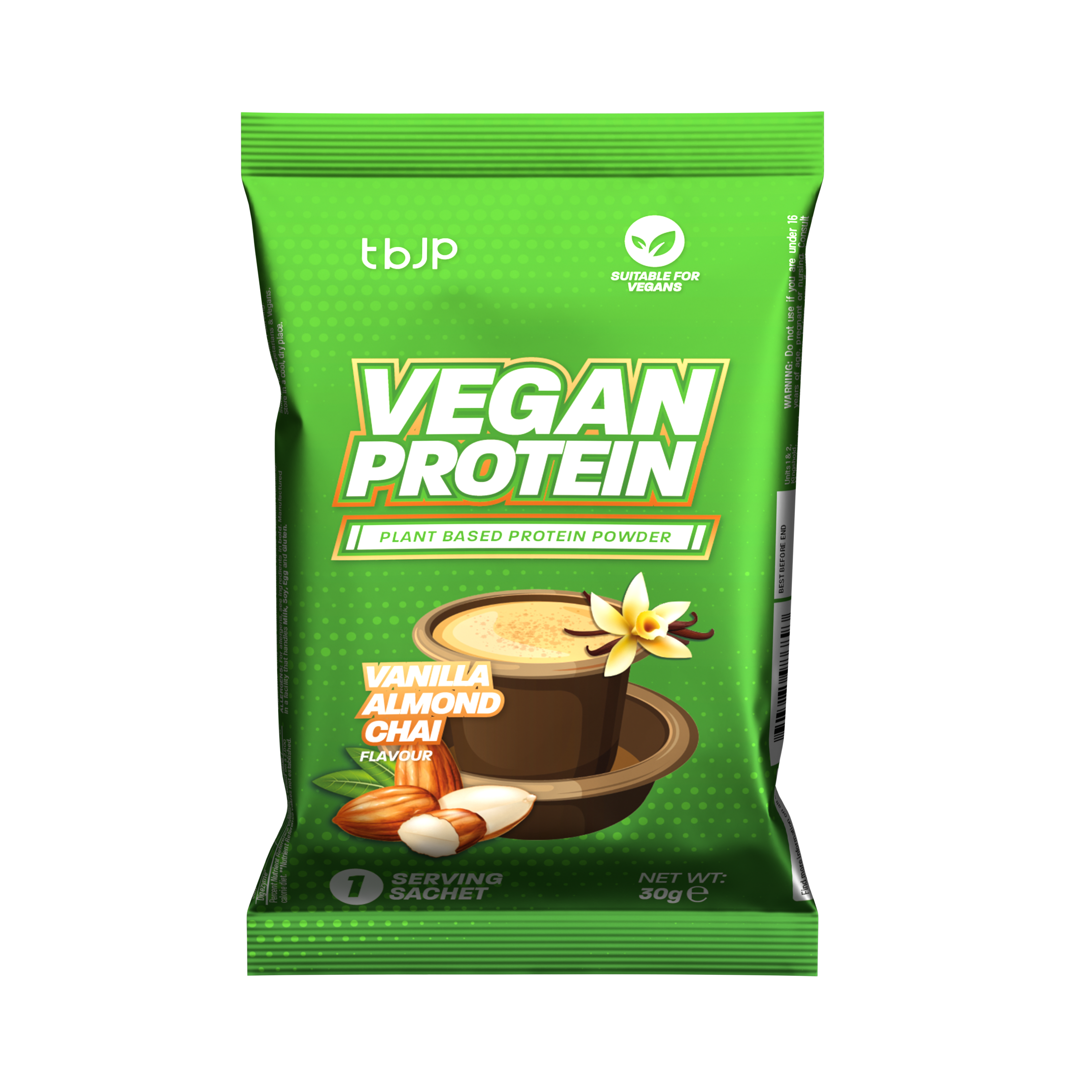 Vegan Protein Travel Sachet - 30g serving