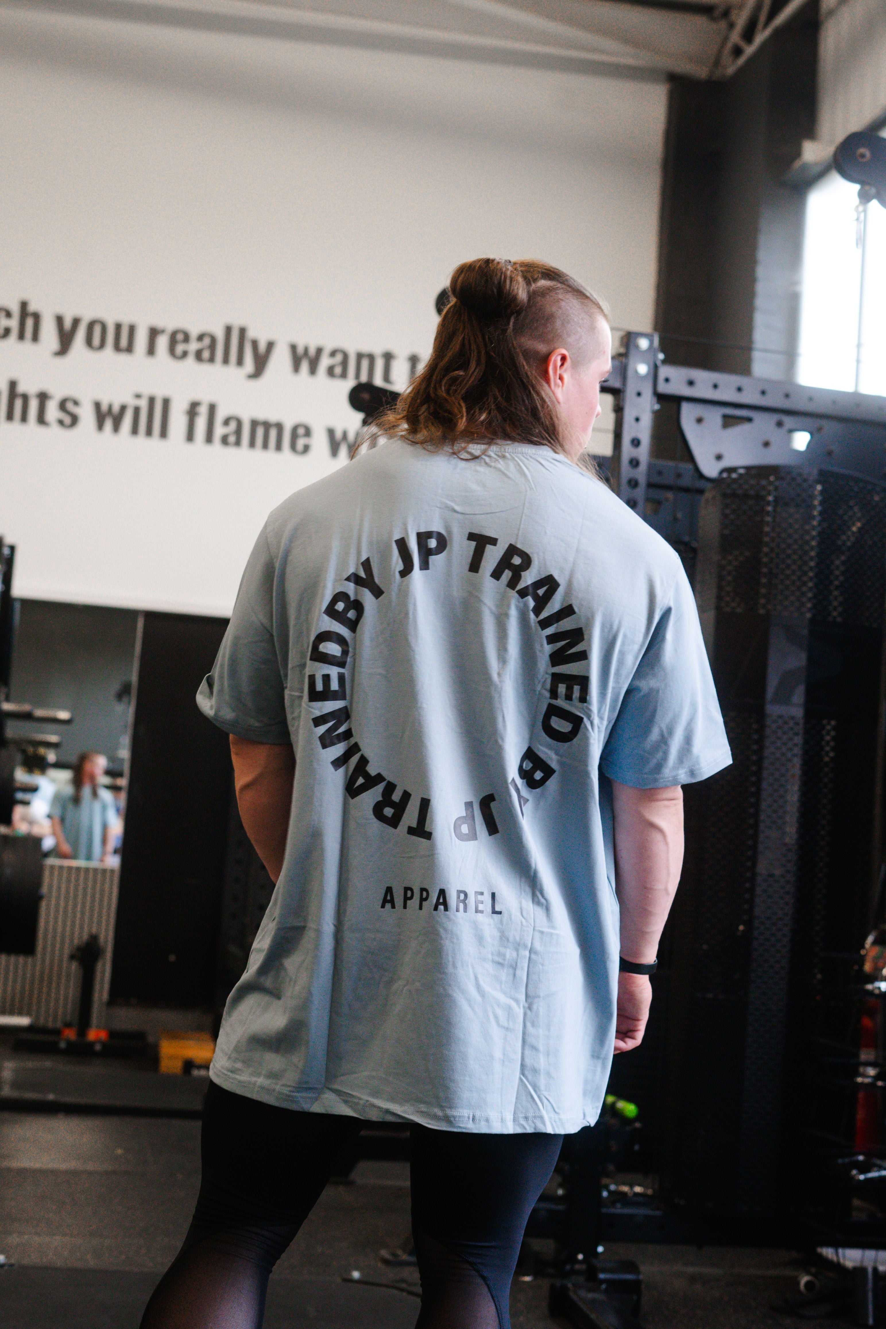 Circle Logo Tee in Grey