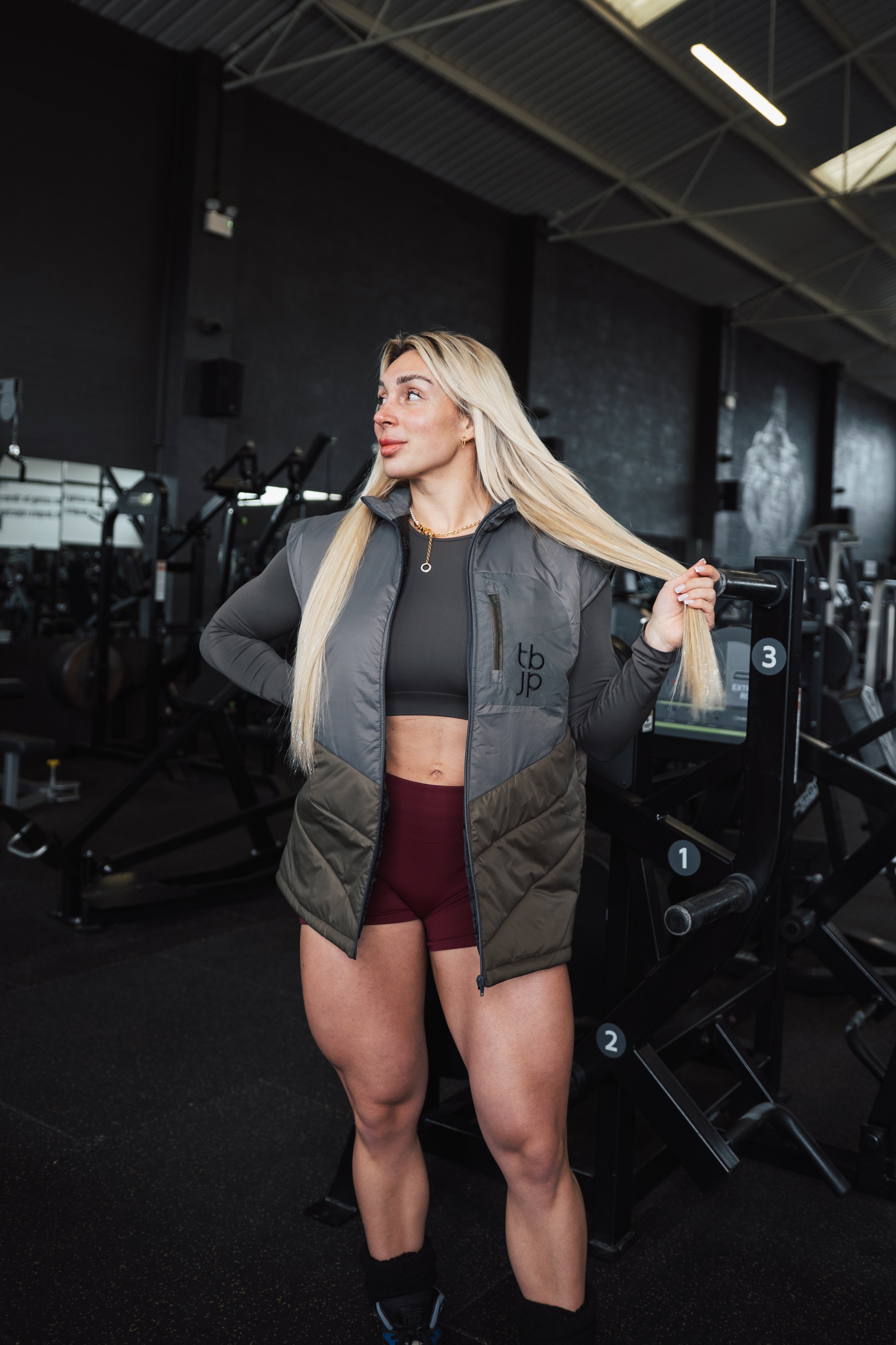 tbJP Insulated Gilet in Olive