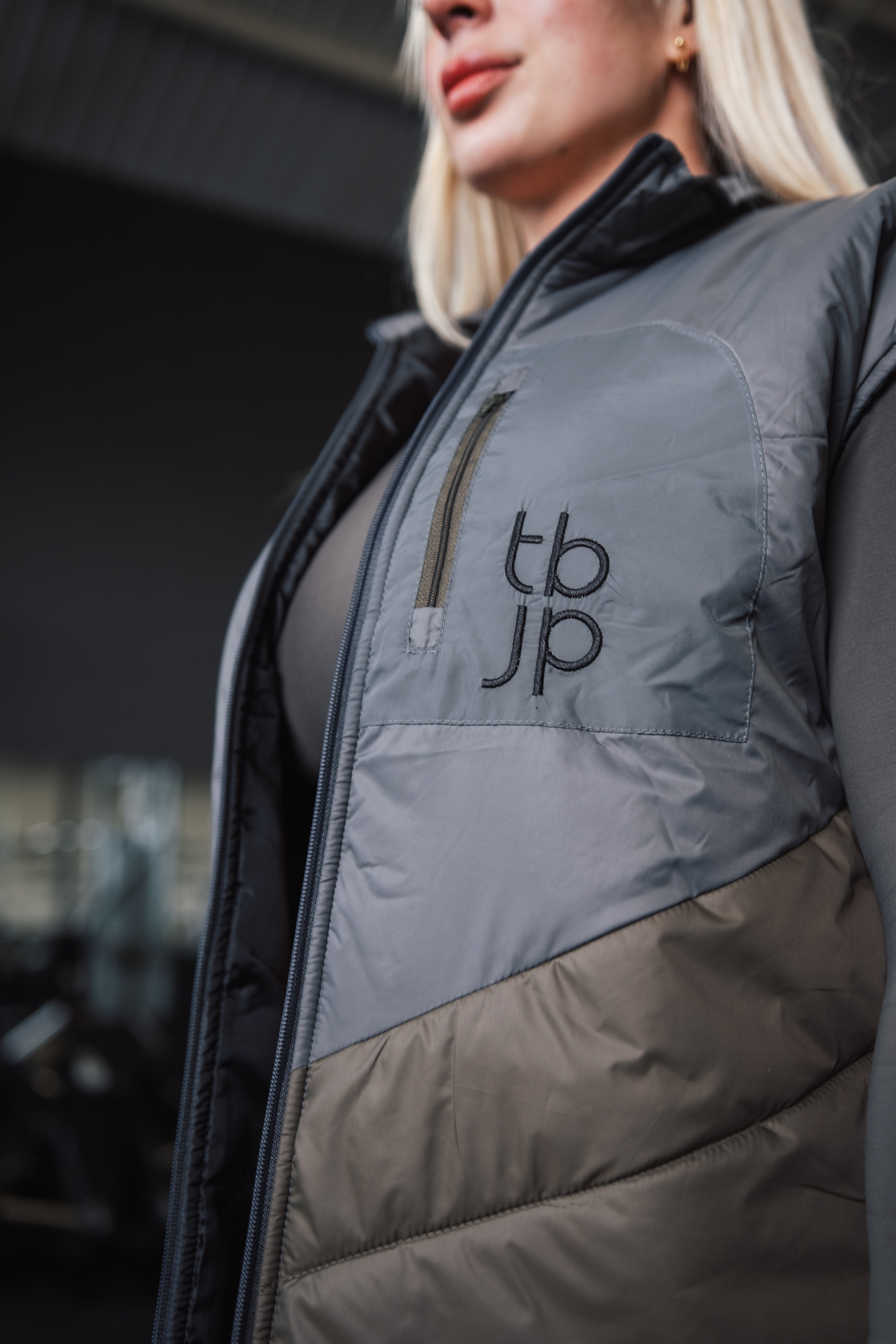 tbJP Insulated Gilet in Olive