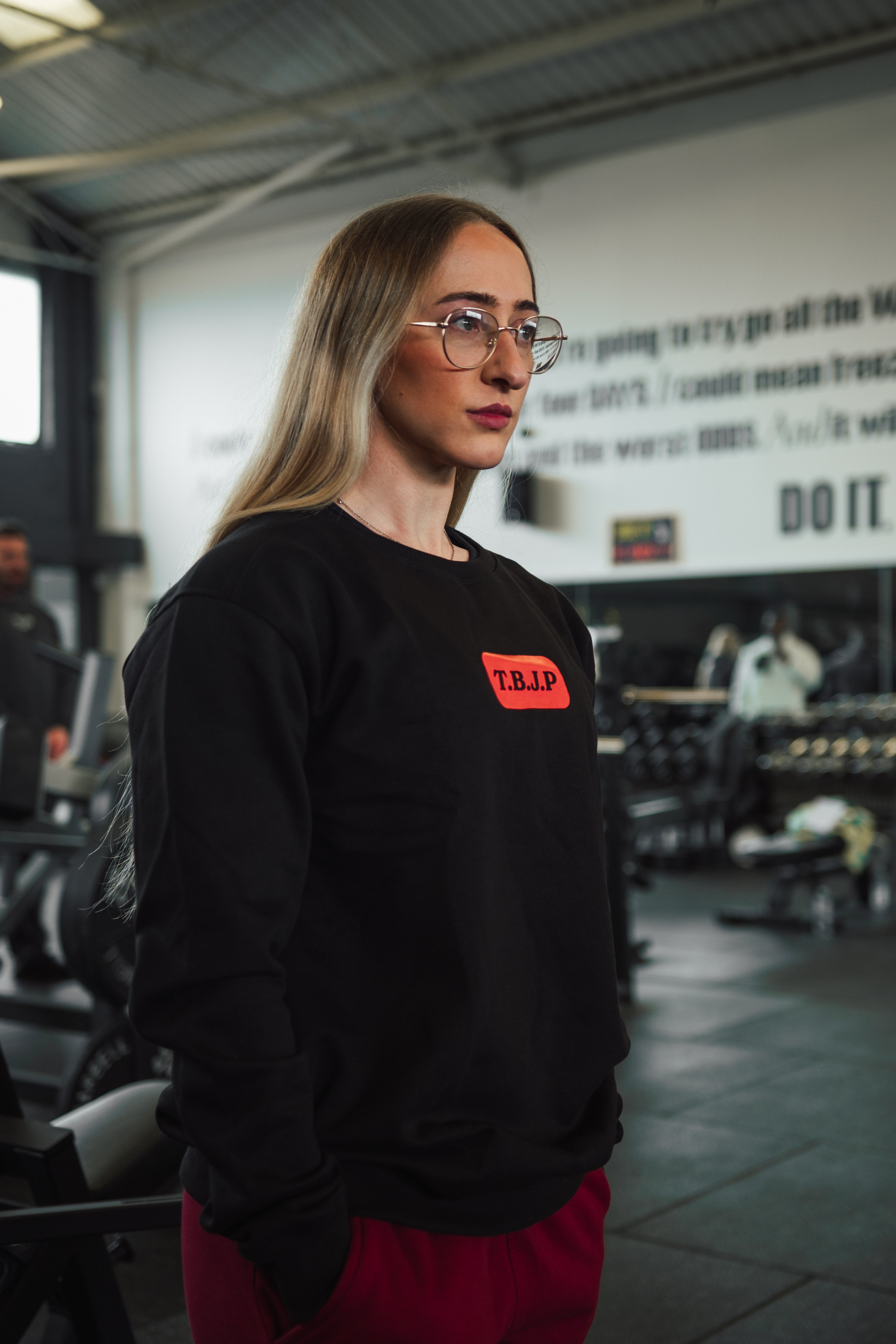 Hard Work Wins Sweater in Black