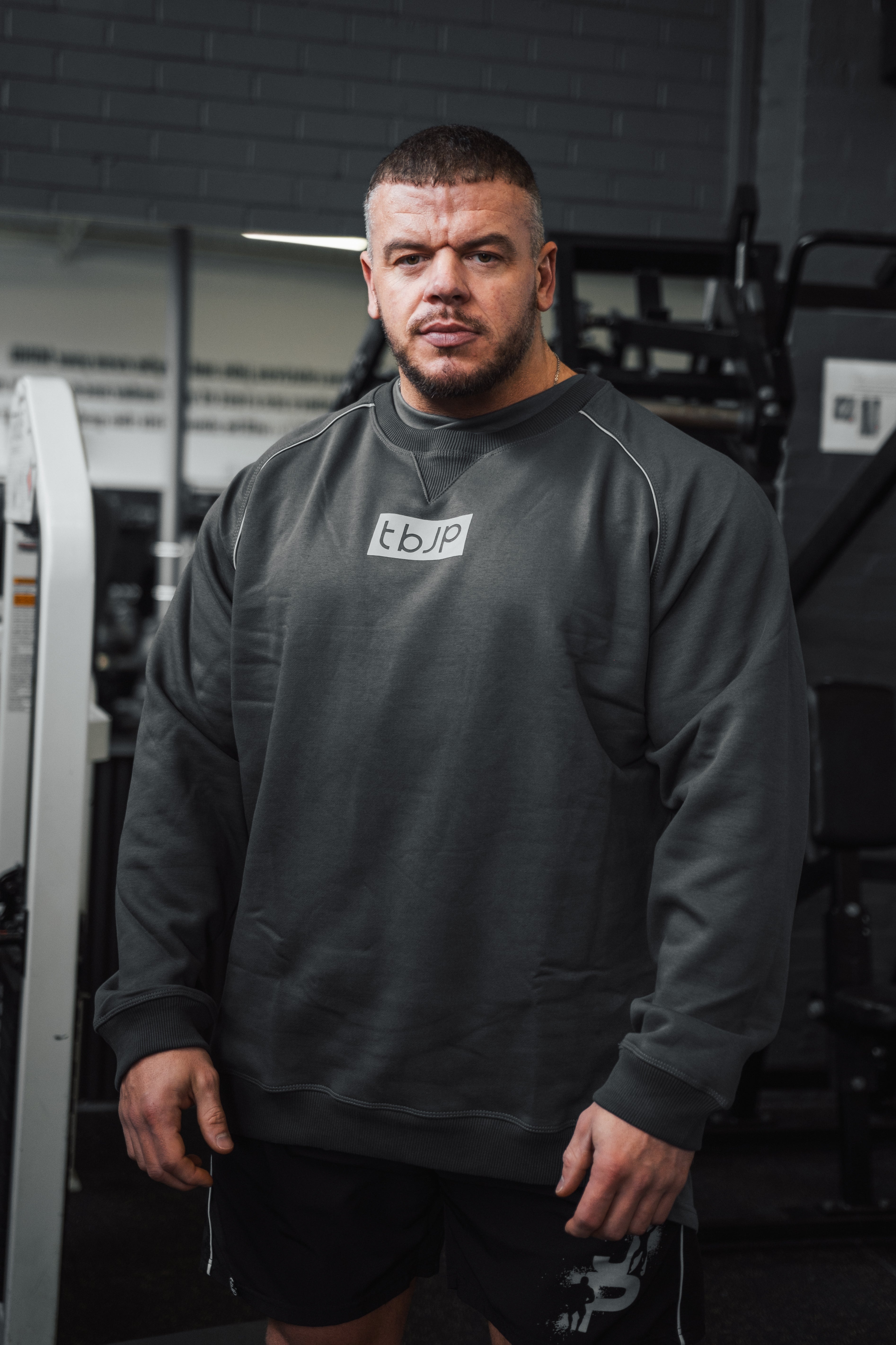 Raglan Sweater in Grey