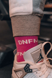 DNFM Socks in Hot Pink