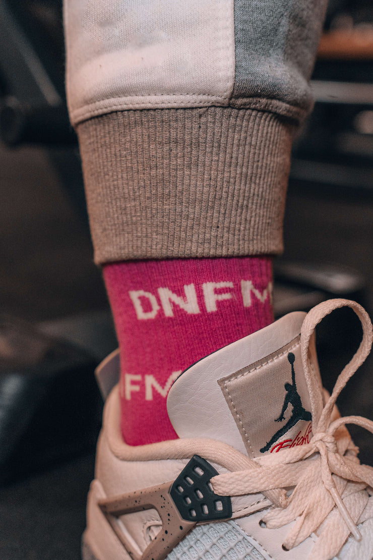 DNFM Socks in Hot Pink
