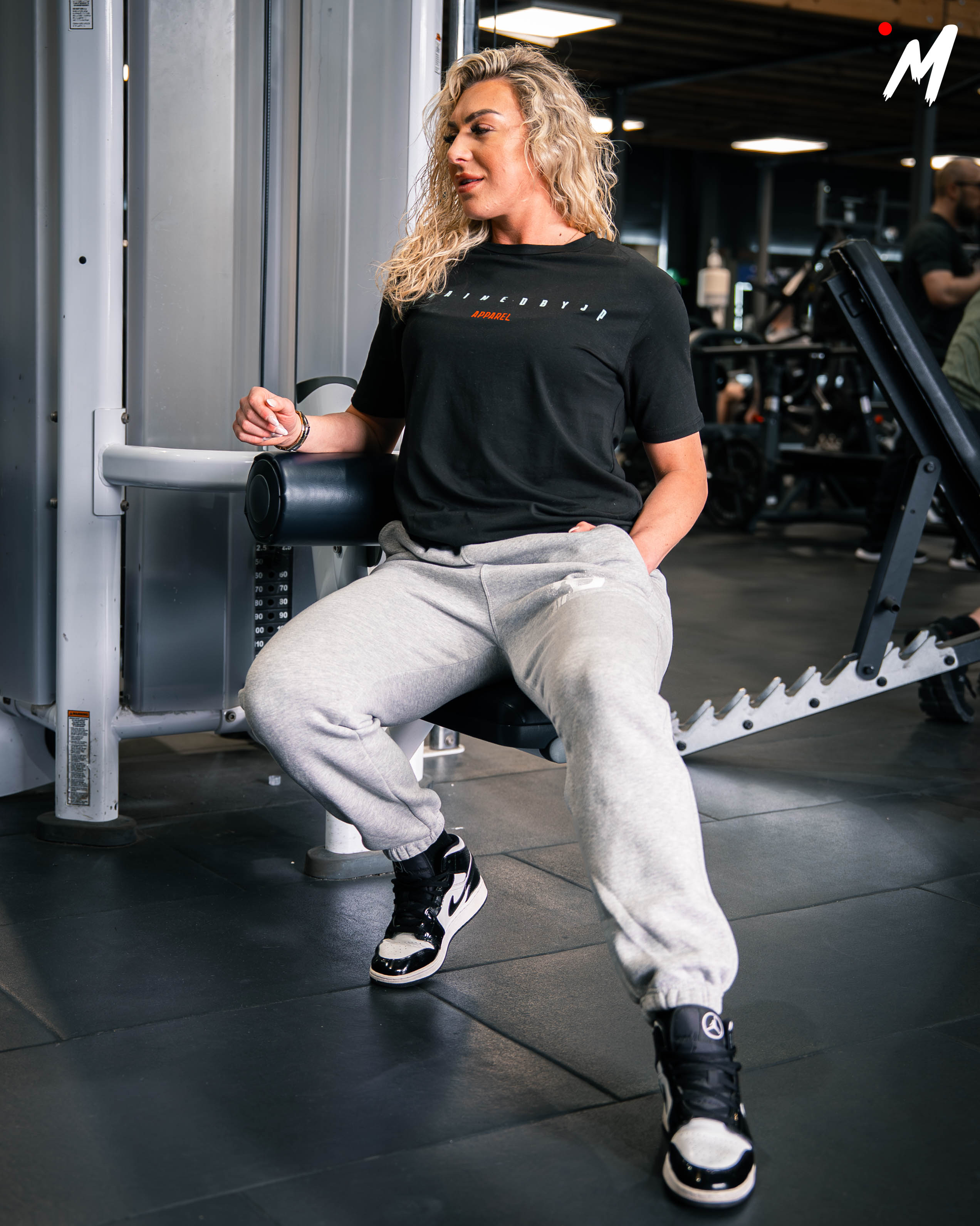 Ladies Joggers in Grey