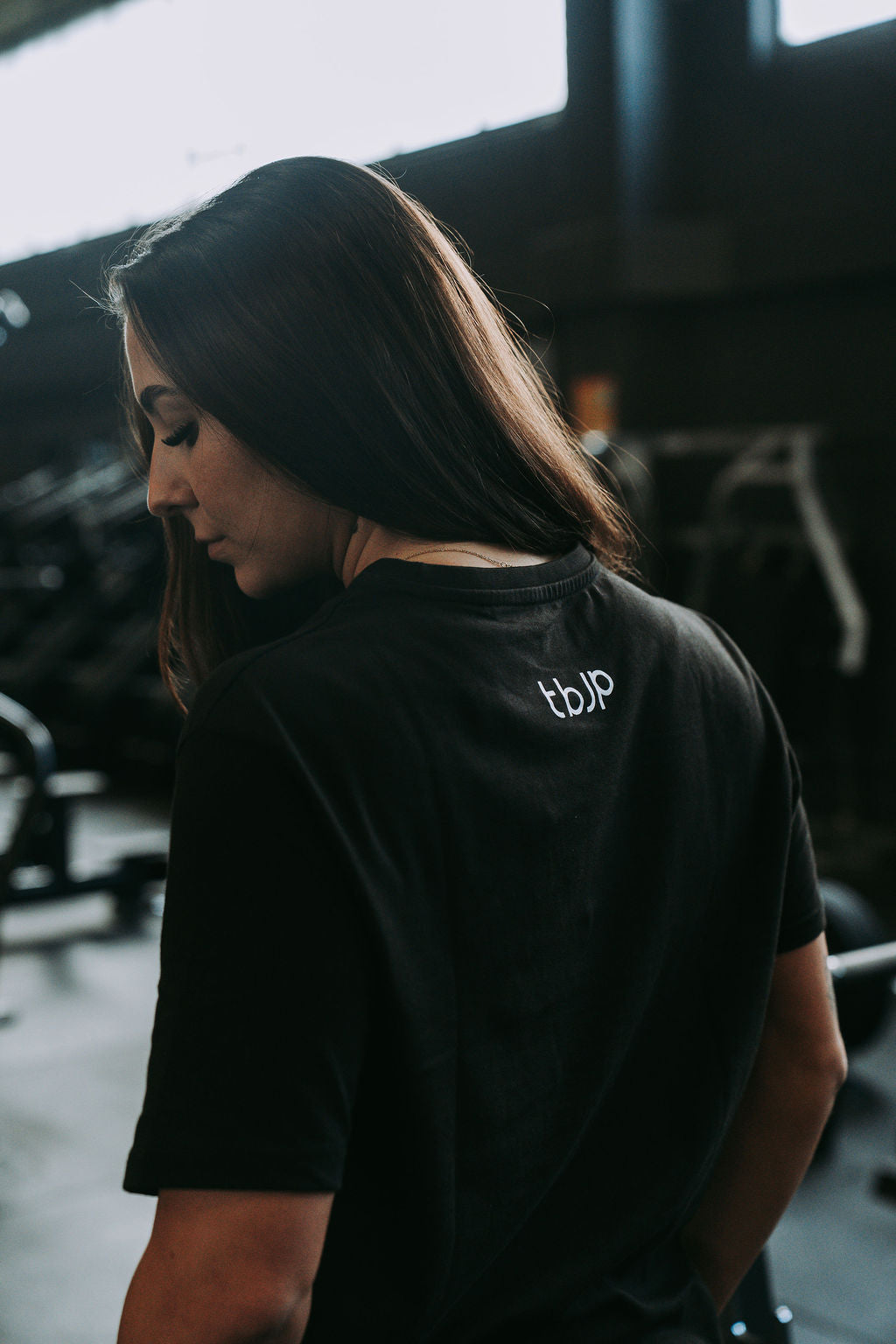 Repeat Logo Tshirt in Black