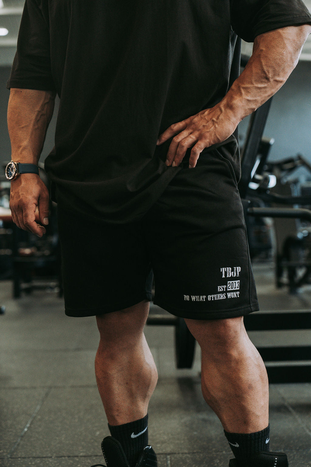 Do What Others Wont Shorts in Black