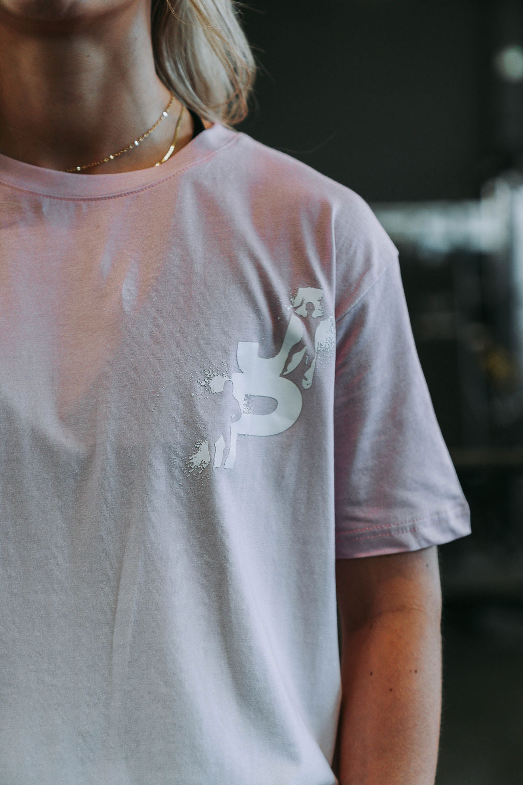 Ombre Tshirt in Pink