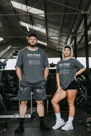 Do The Work Tshirt in Smokey Blue