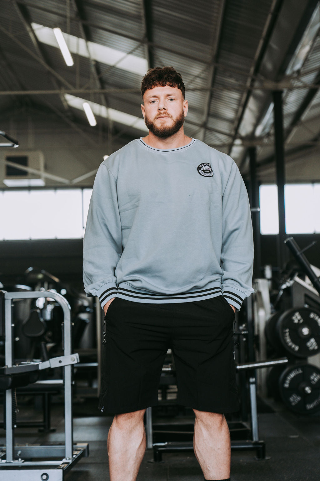 Varsity Sweater in Blue