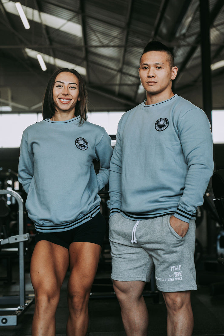 Varsity Sweater in Blue