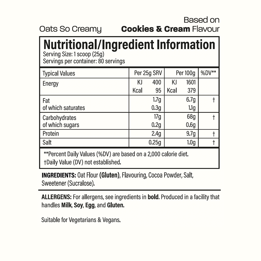 Oats So Creamy™ - 2kg